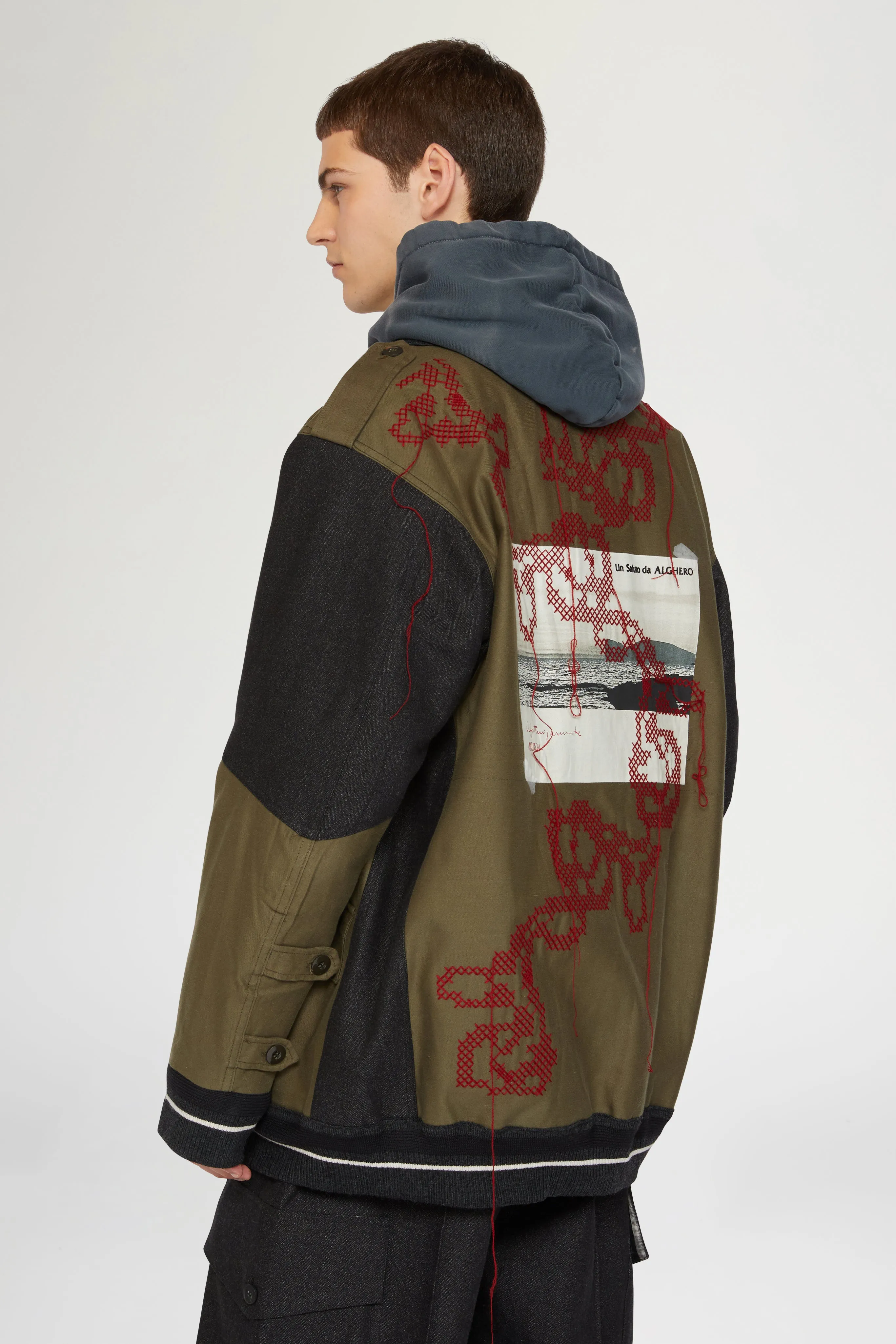 Cotton Parka with Embroidery sold by Antonio Marras product image thumbnail 3