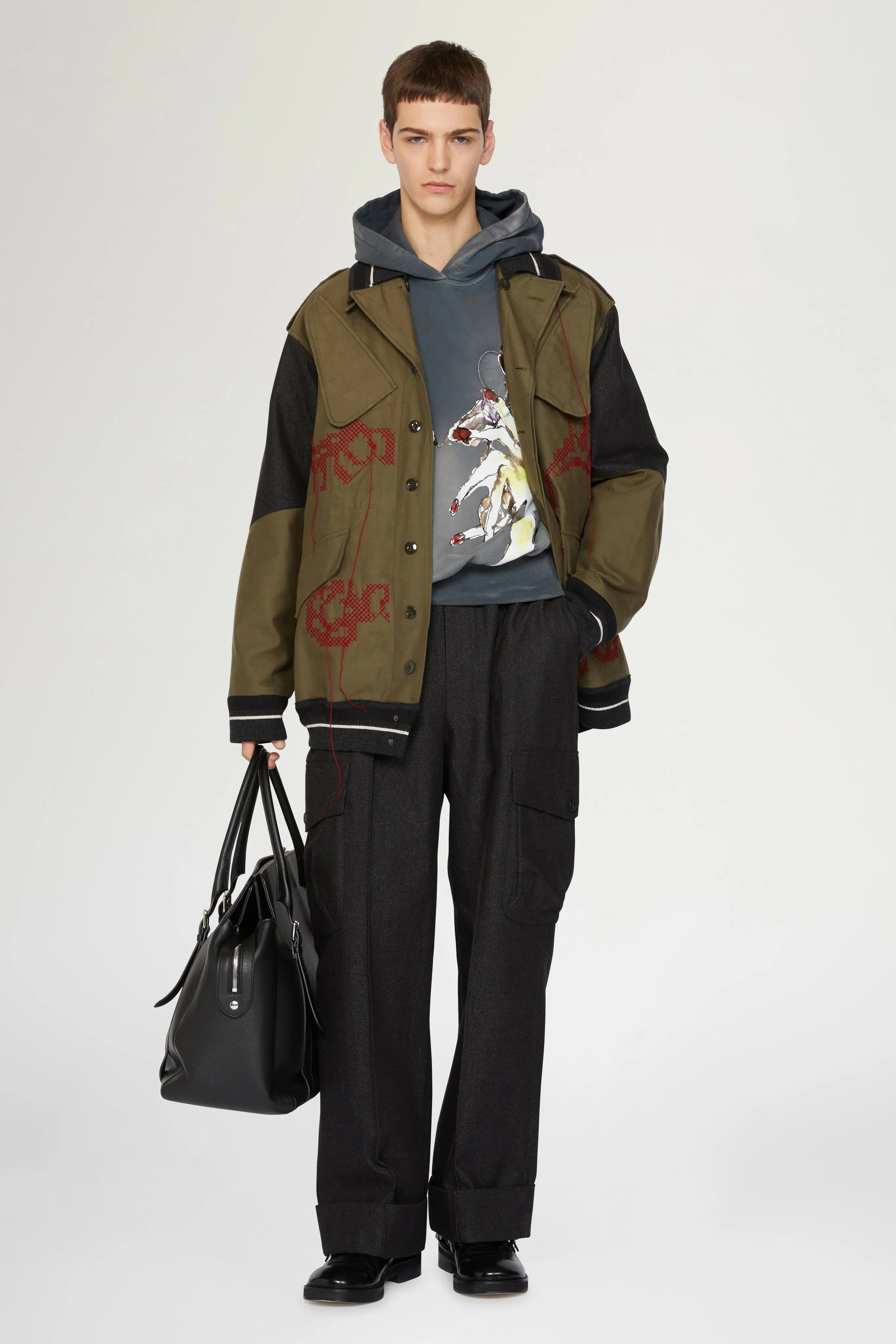 Cotton Parka with Embroidery sold by Antonio Marras product image thumbnail 2