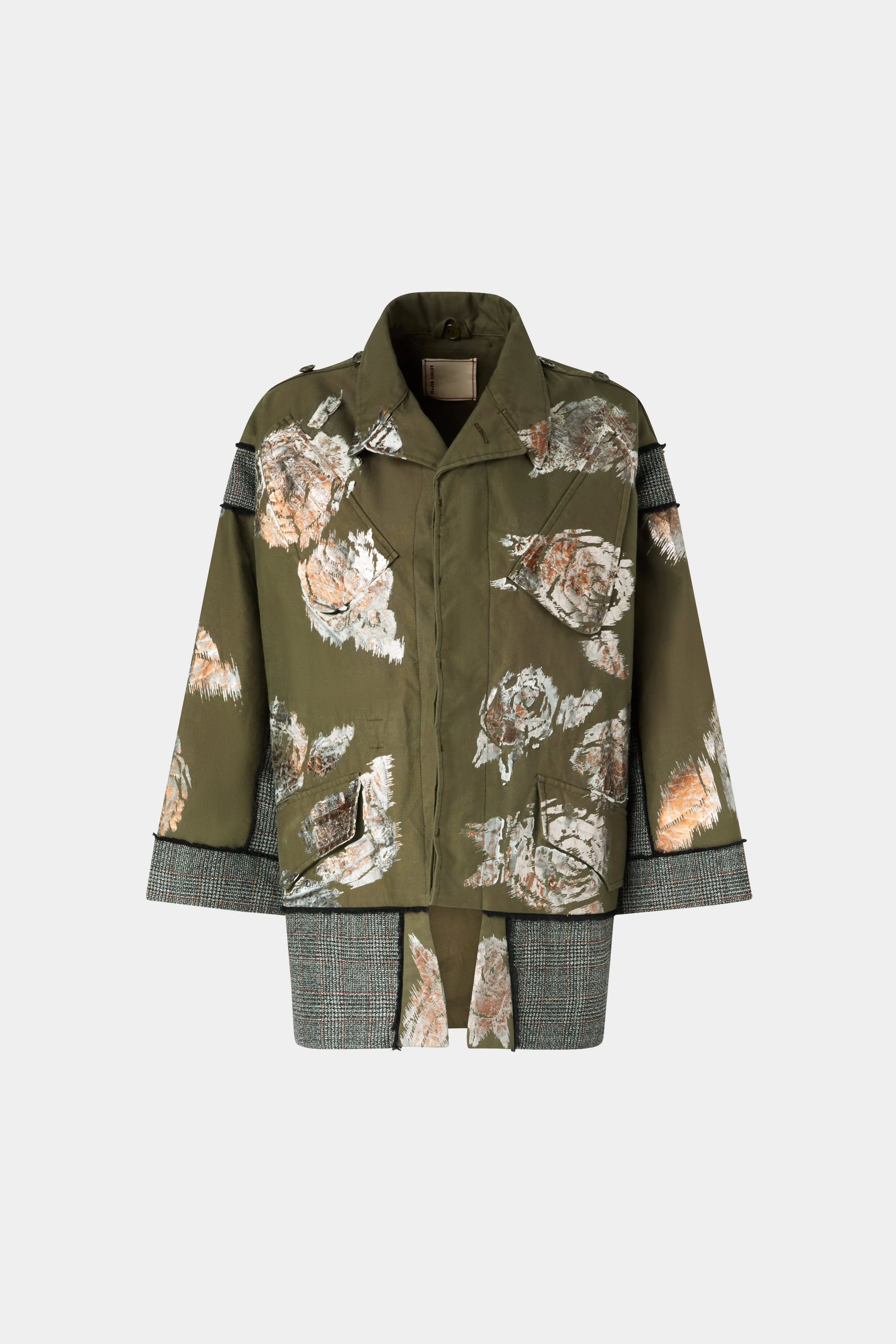 Rose Patchwork Parka sold by Antonio Marras
