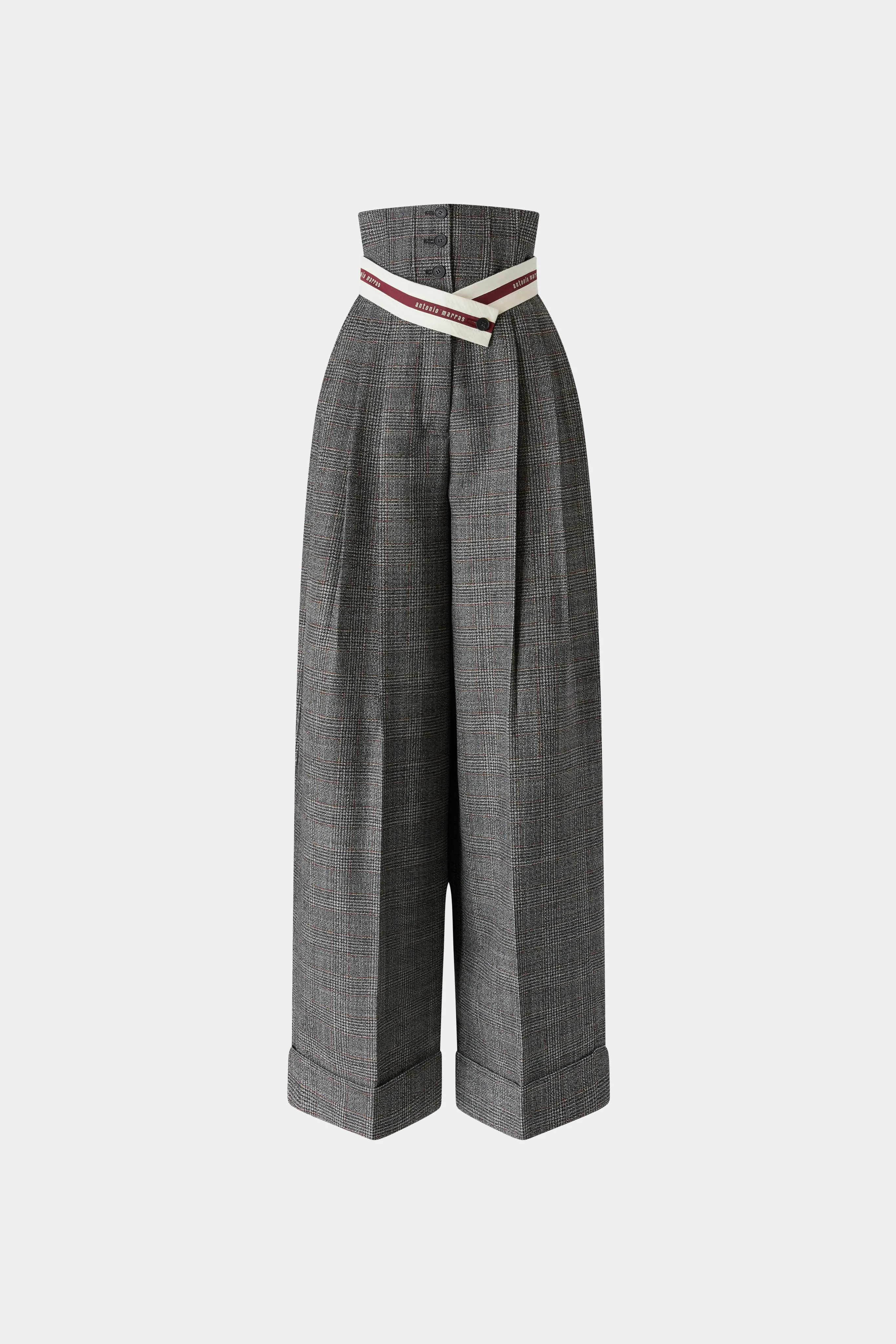 Prince of Wales Tailored Pants sold by Antonio Marras