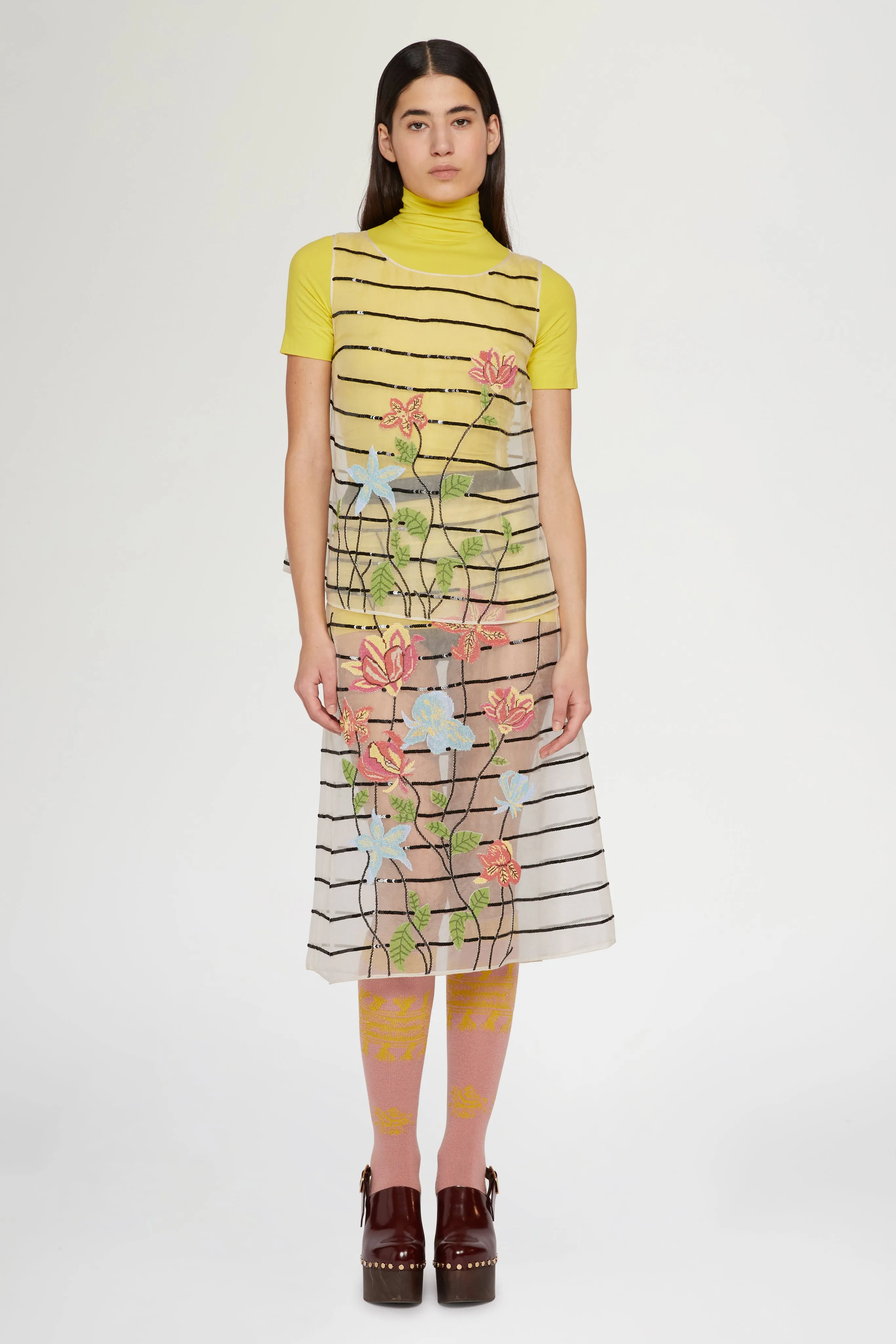 Silk Top with Floral Embroidery sold by Antonio Marras product image thumbnail 2