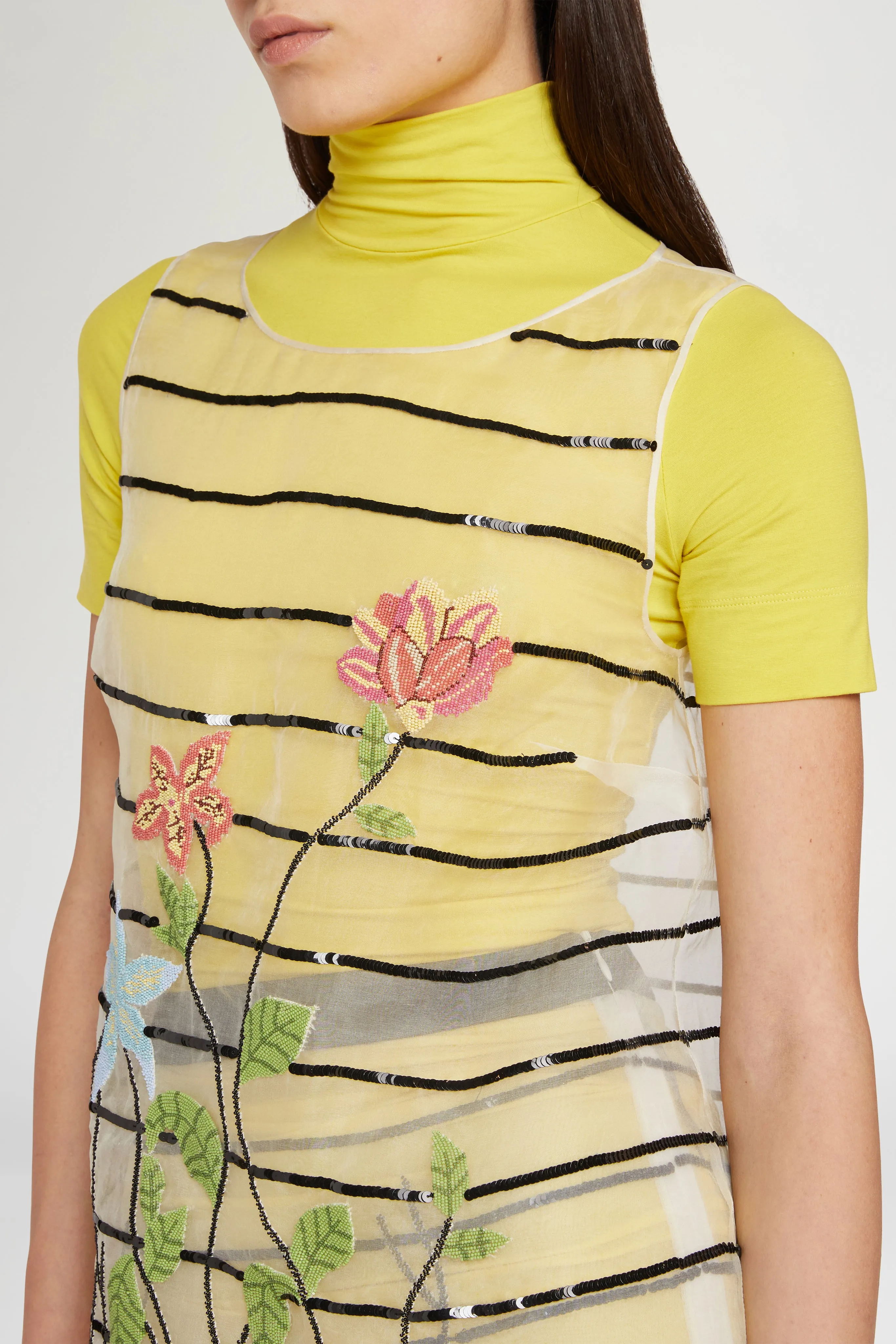 Silk Top with Floral Embroidery sold by Antonio Marras product image thumbnail 4