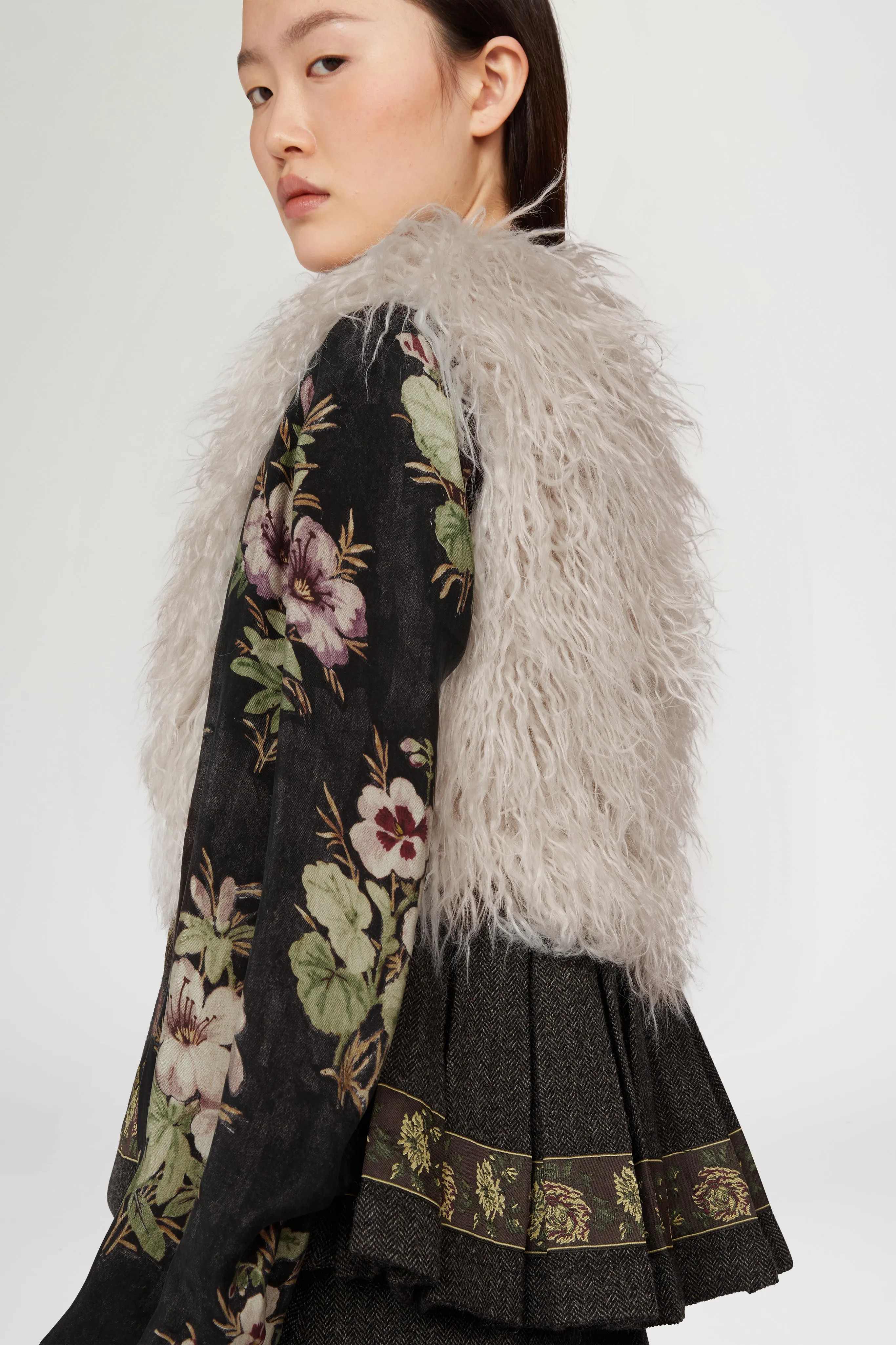 Wool Vest with Faux Fur sold by Antonio Marras product image thumbnail 4