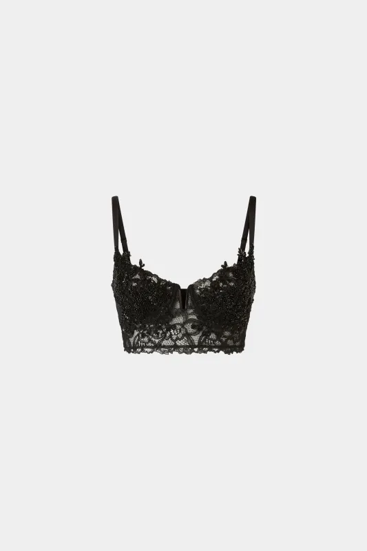 Black Lace Bralette sold by Antonio Marras