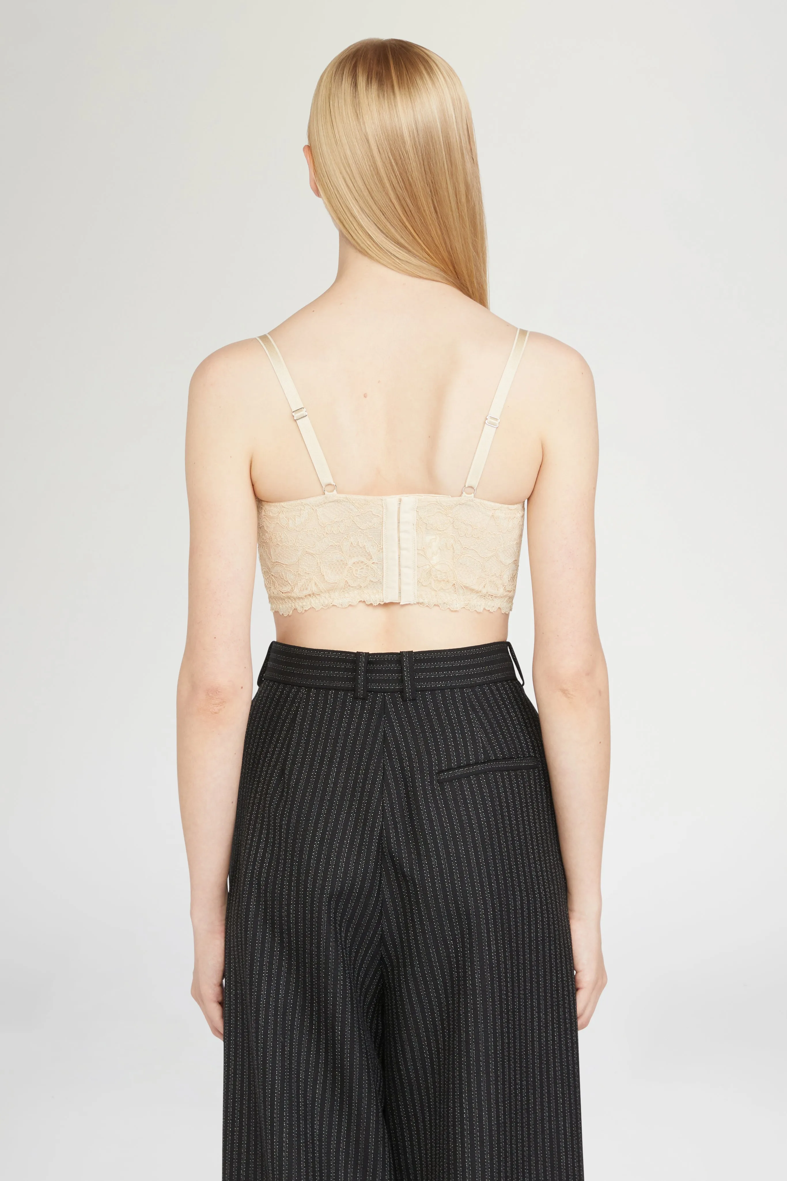 Ivory Lace Bralette sold by Antonio Marras product image thumbnail 4