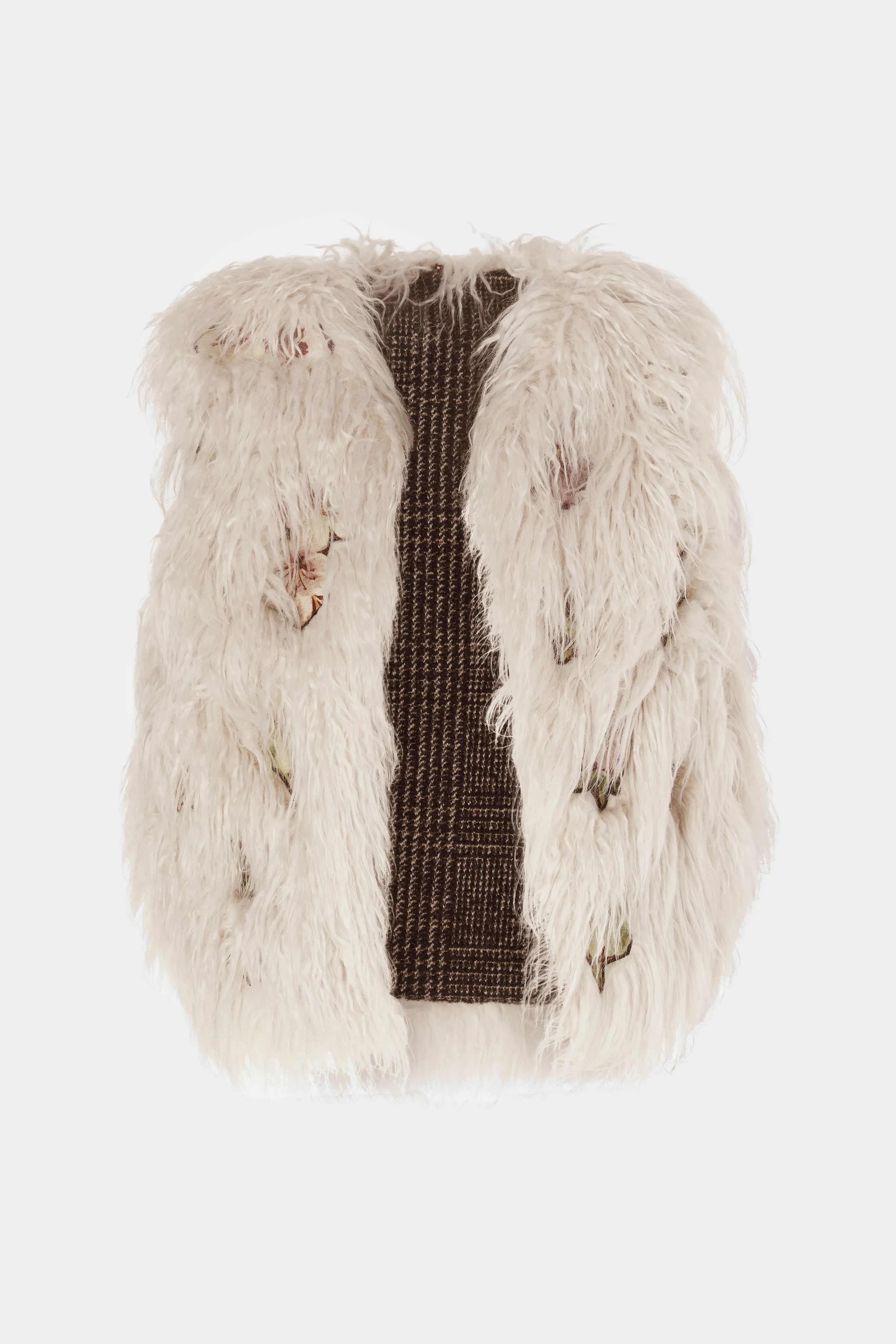 Sleeveless Vest with Fur sold by Antonio Marras