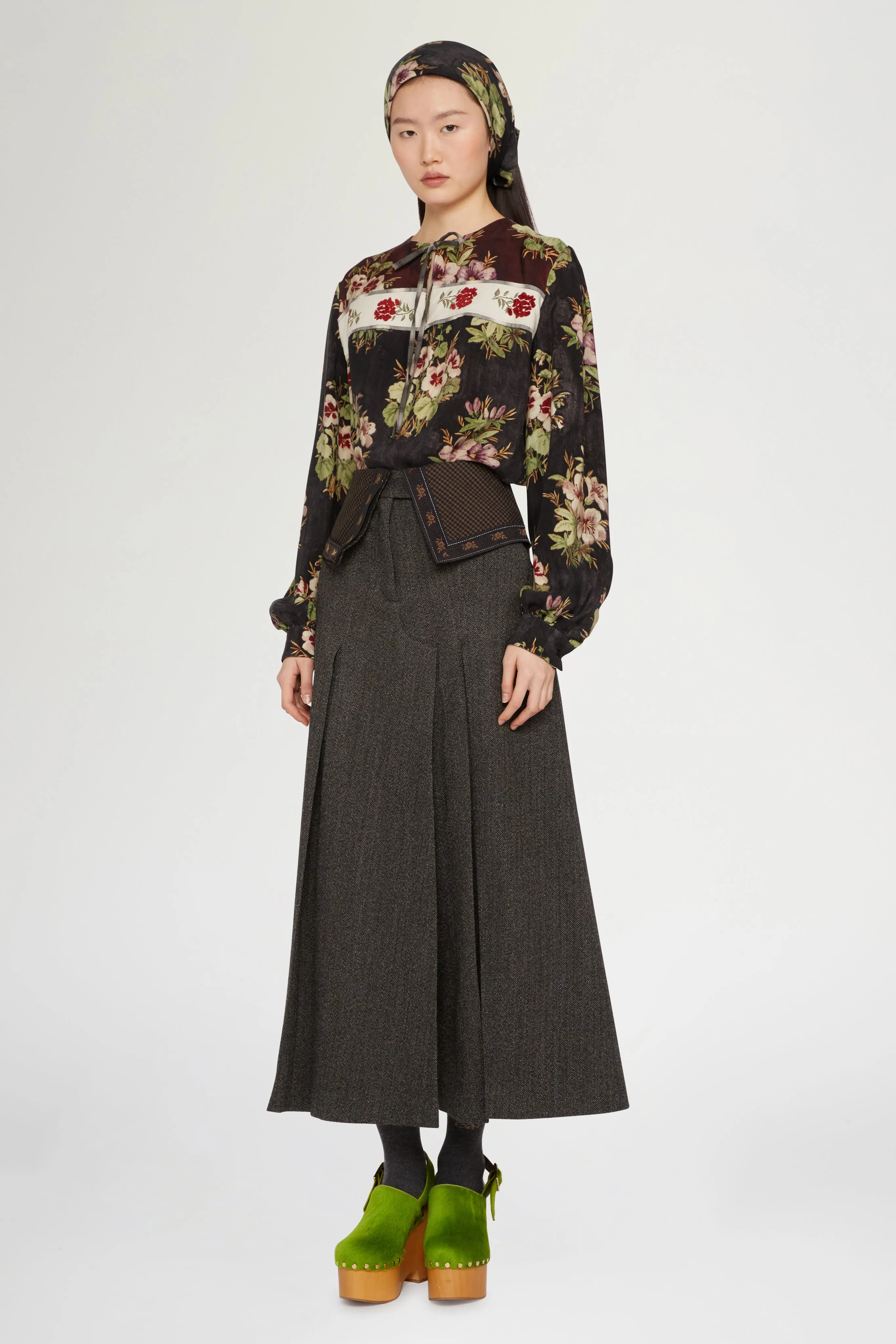 Midi Skirt Balcanic Wool sold by Antonio Marras product image thumbnail 2