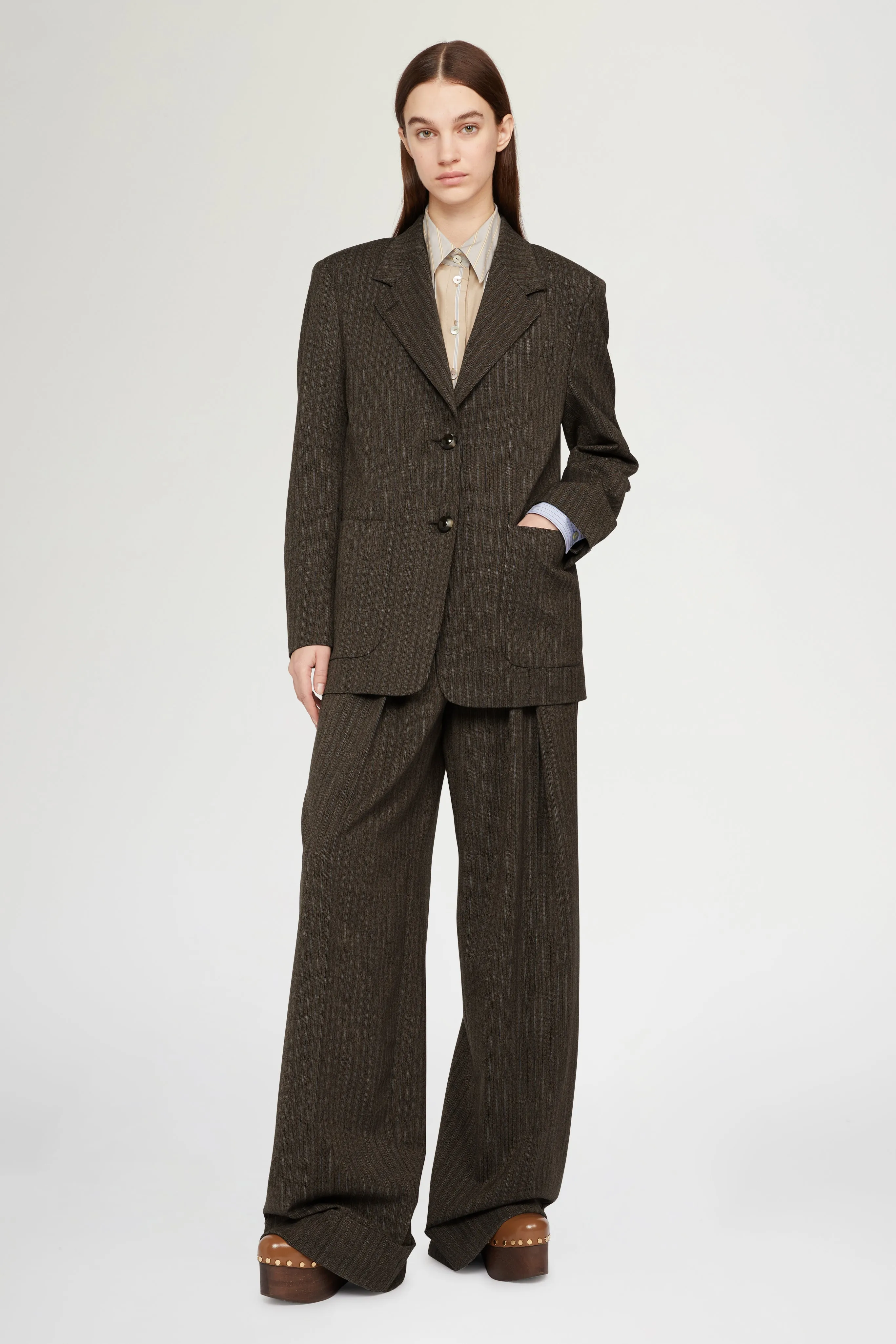 Single-Breasted Blazer Balcanic Wool sold by Antonio Marras product image thumbnail 2