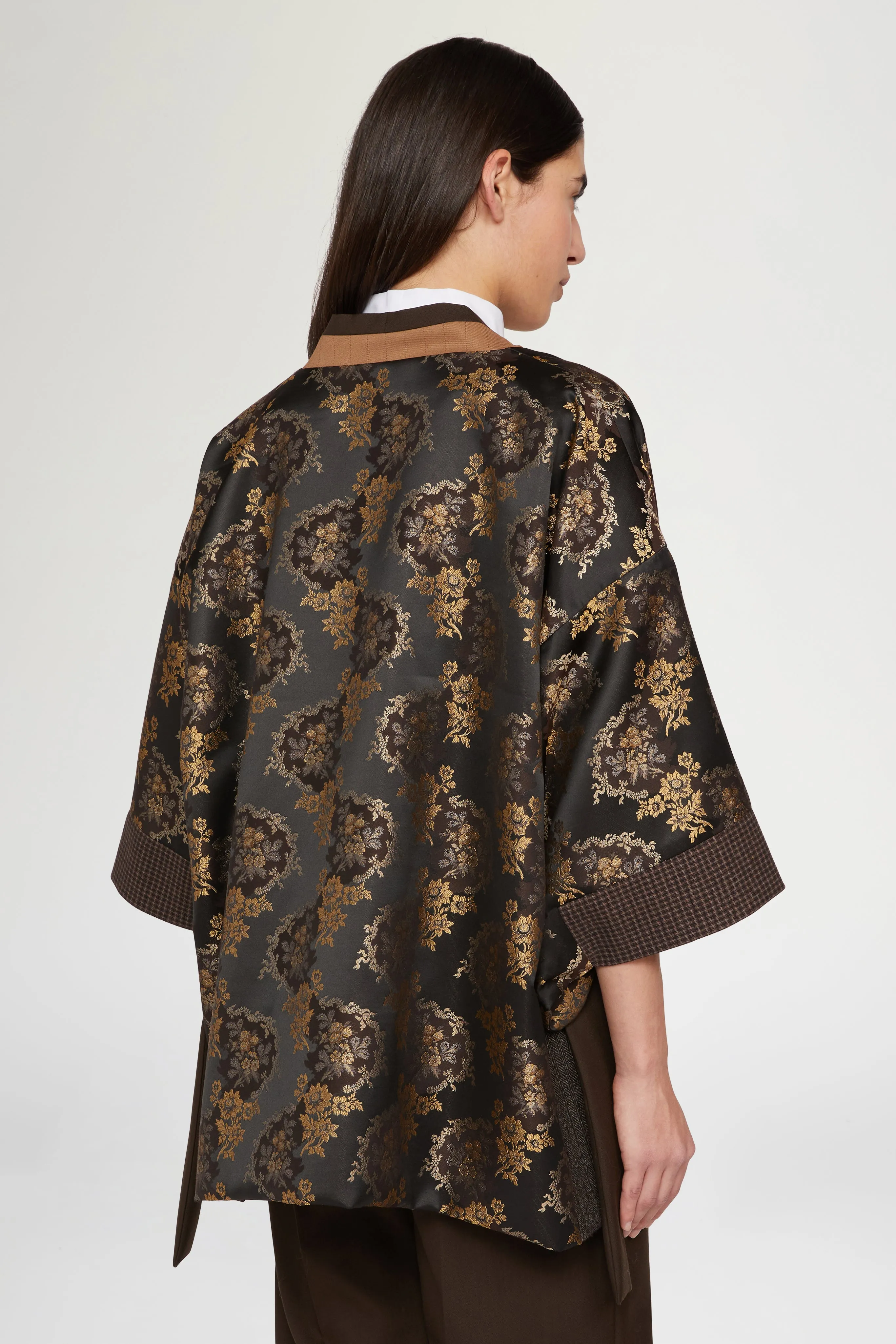 Kimono with Floral Jacquard Print sold by Antonio Marras product image thumbnail 3