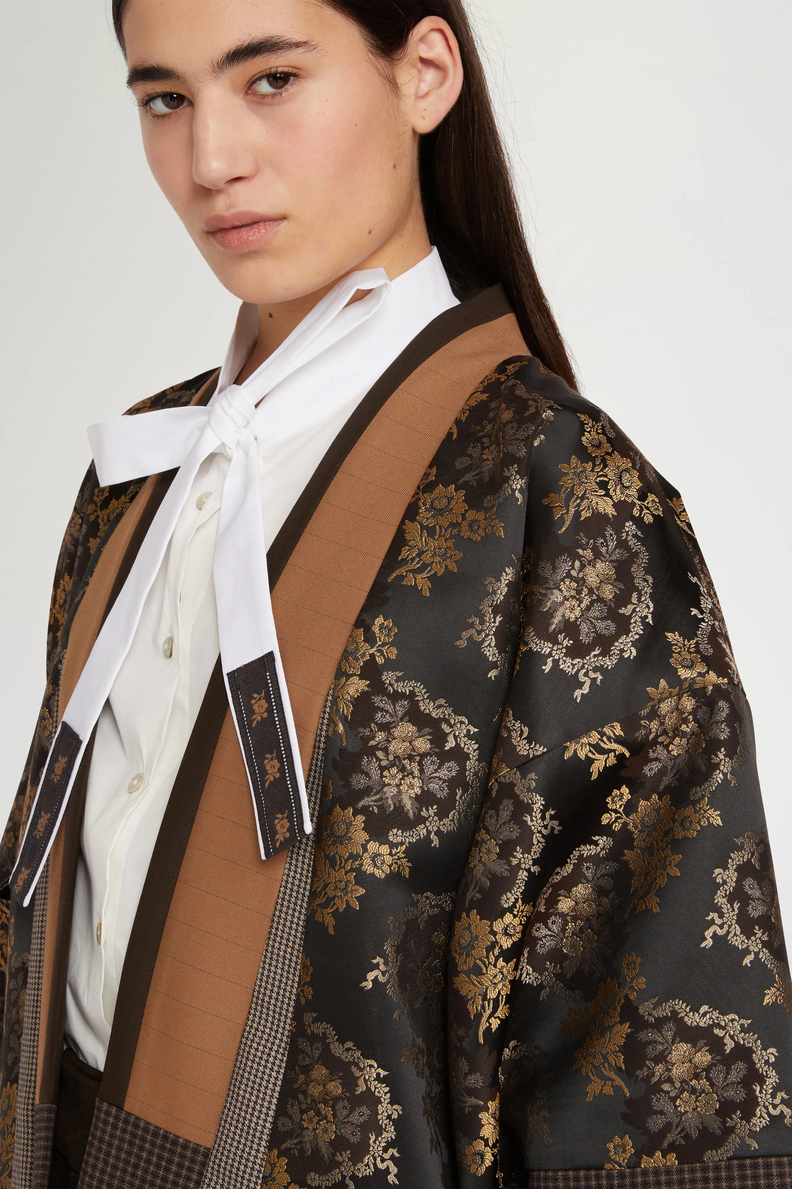 Kimono with Floral Jacquard Print sold by Antonio Marras product image thumbnail 4