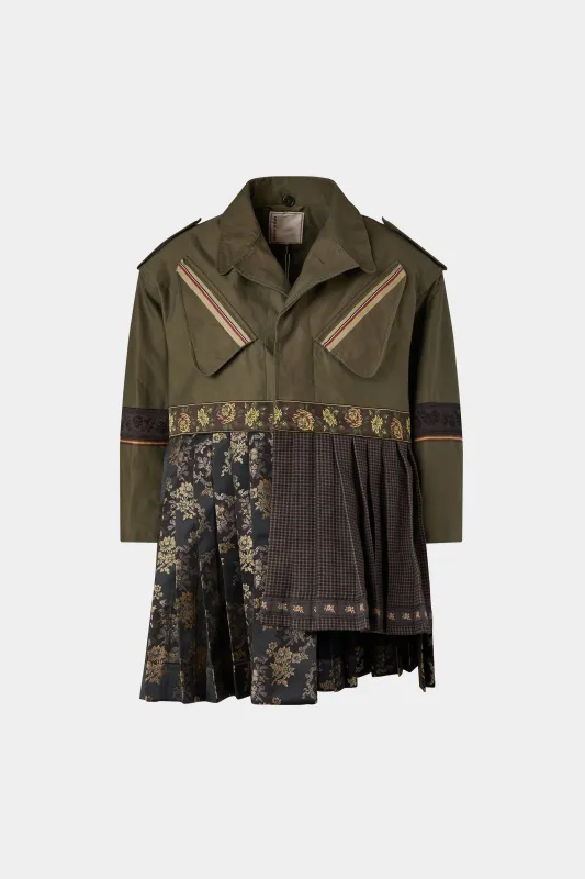 Pleated Parka made by Antonio Marras