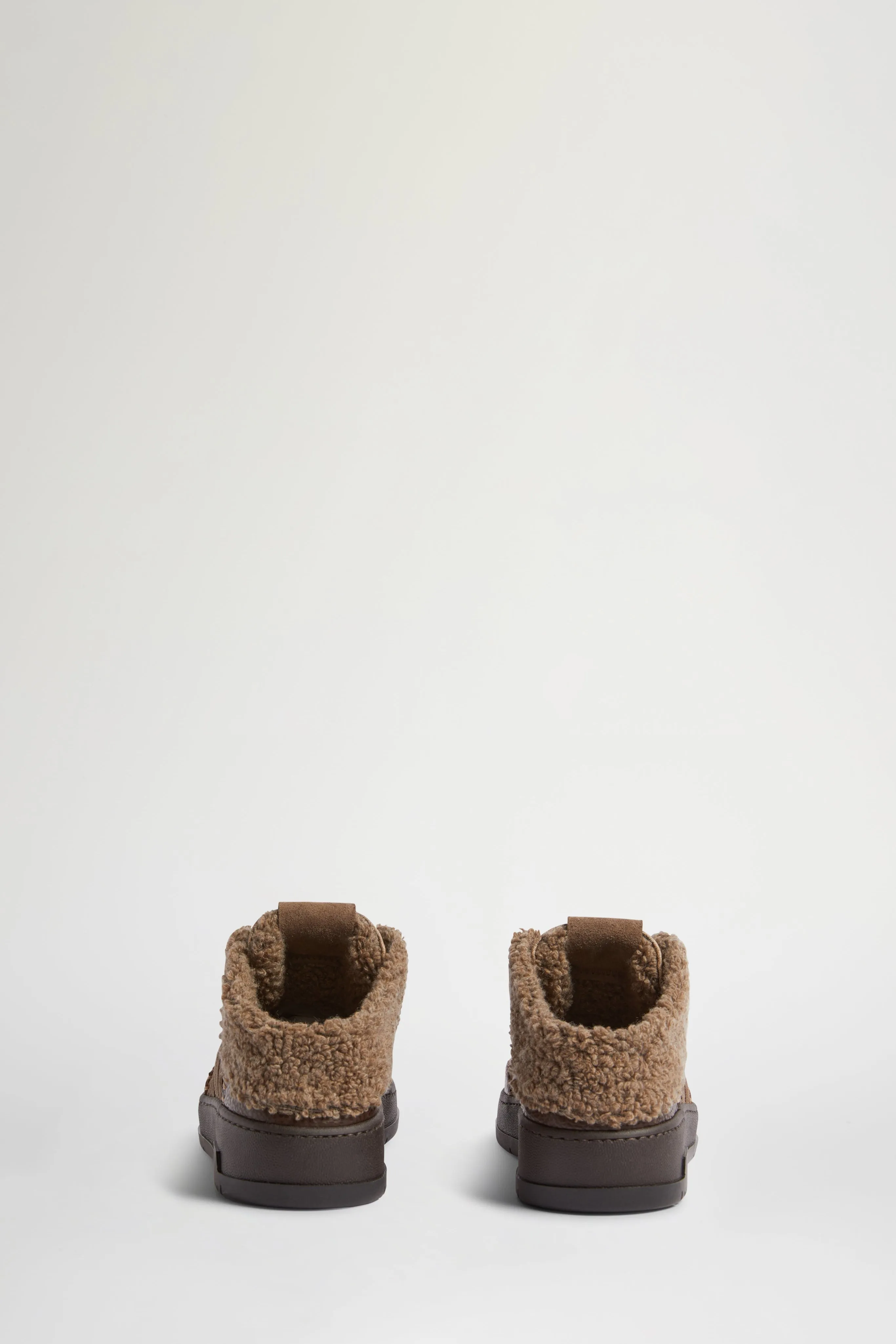 Shearling Mid-Top Sneakers with AM Logo sold by Antonio Marras product image thumbnail 3