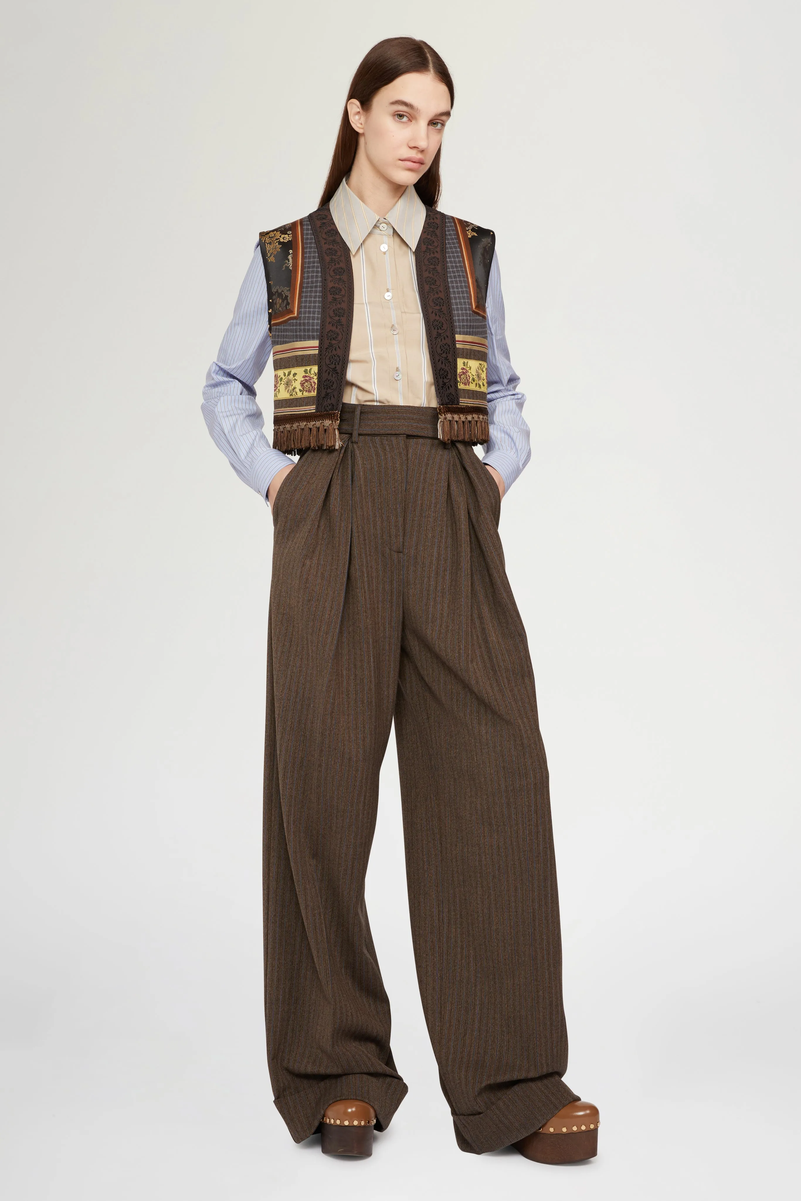 Slim-Fit Striped Cotton Shirt sold by Antonio Marras product image thumbnail 2