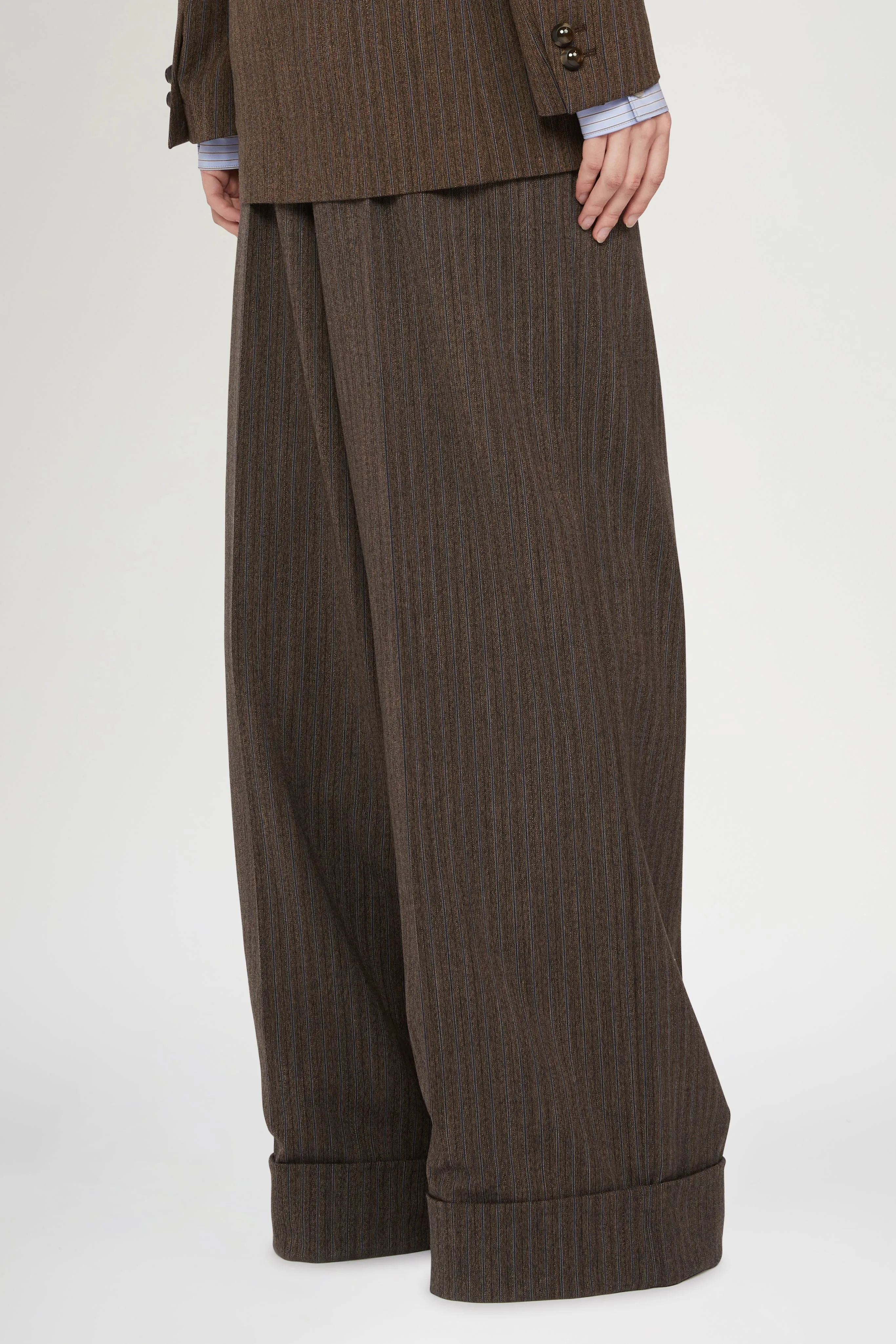 Palazzo Pants Balcanic Wool sold by Antonio Marras product image thumbnail 3