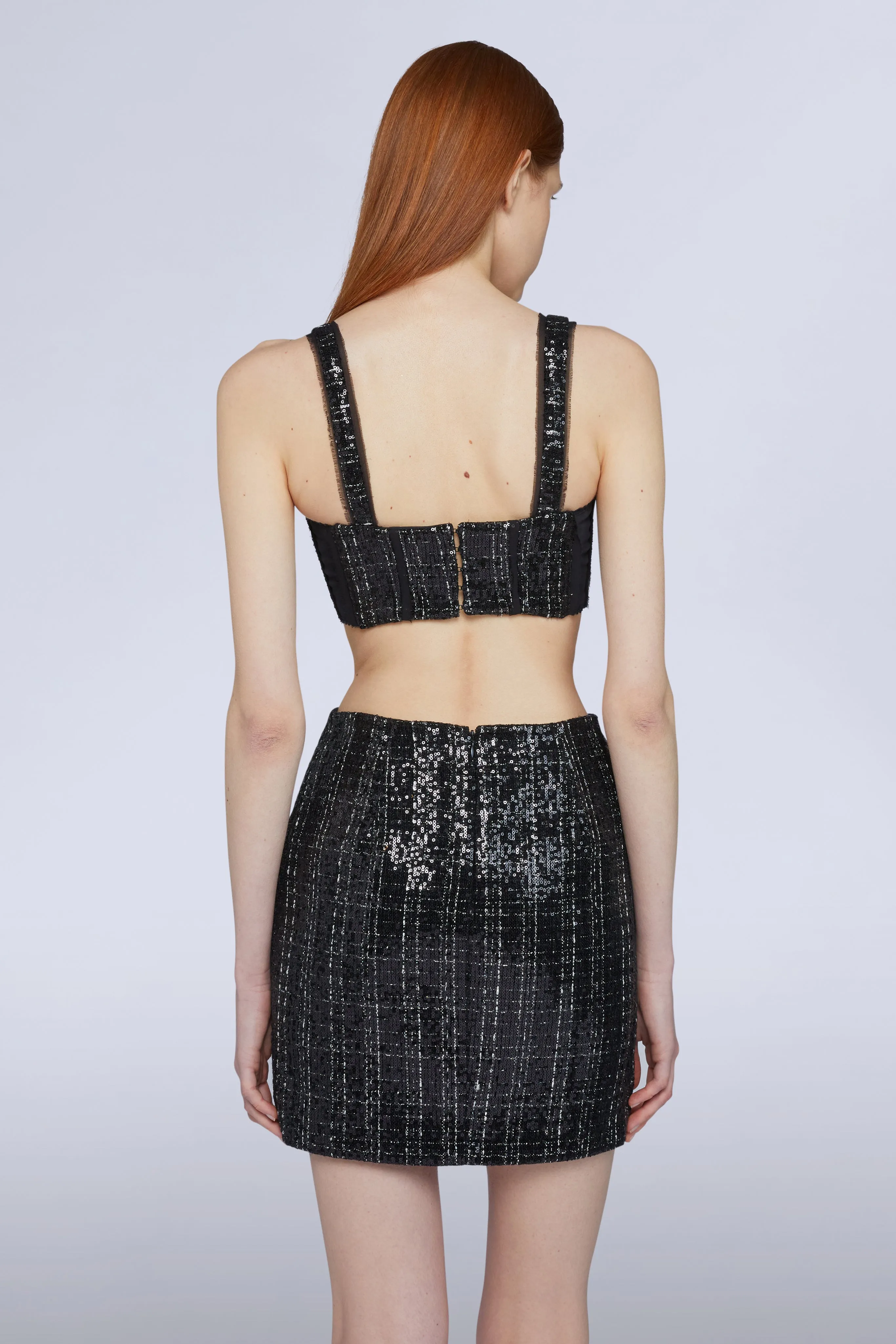 Tweed Bra Top with Sequins sold by Antonio Marras product image thumbnail 4