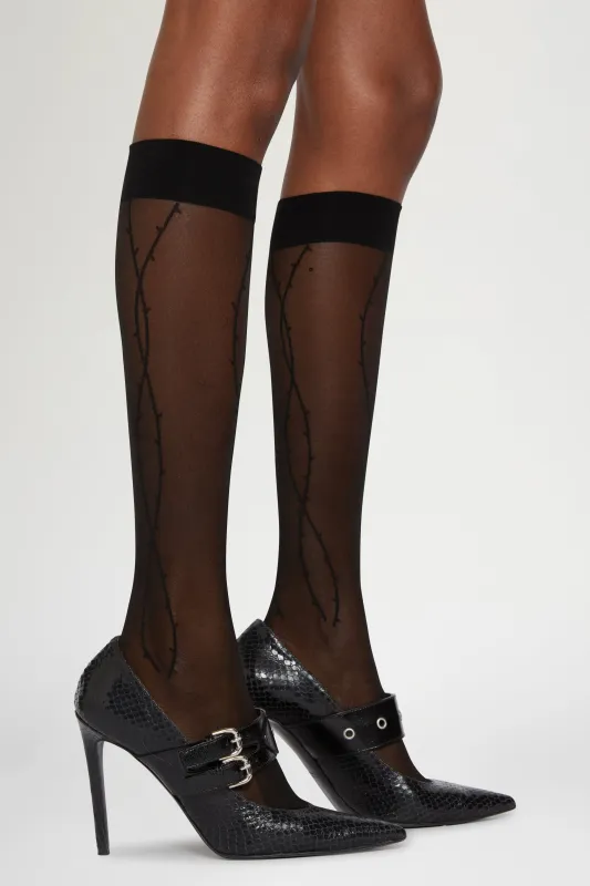 Knee-High Socks with Ramage sold by Antonio Marras