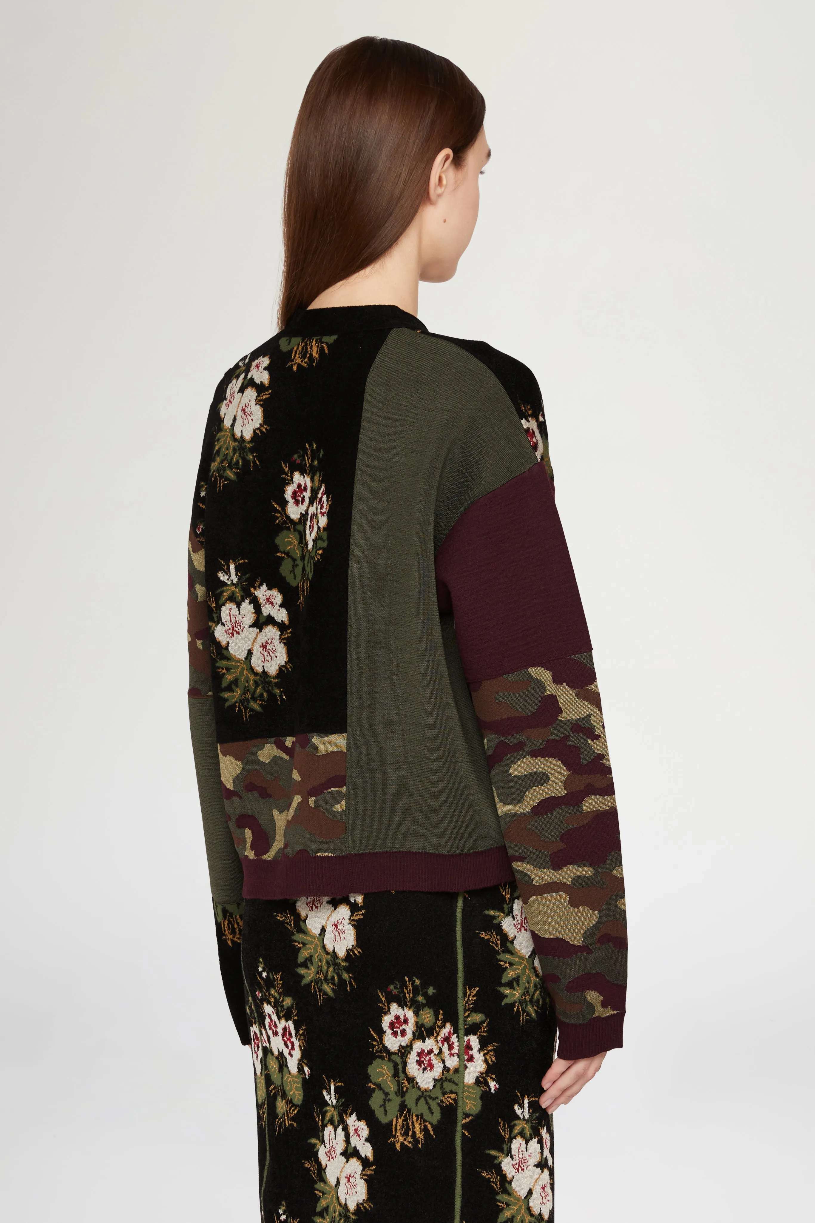 Floral & Camouflage Cardigan sold by Antonio Marras product image thumbnail 3