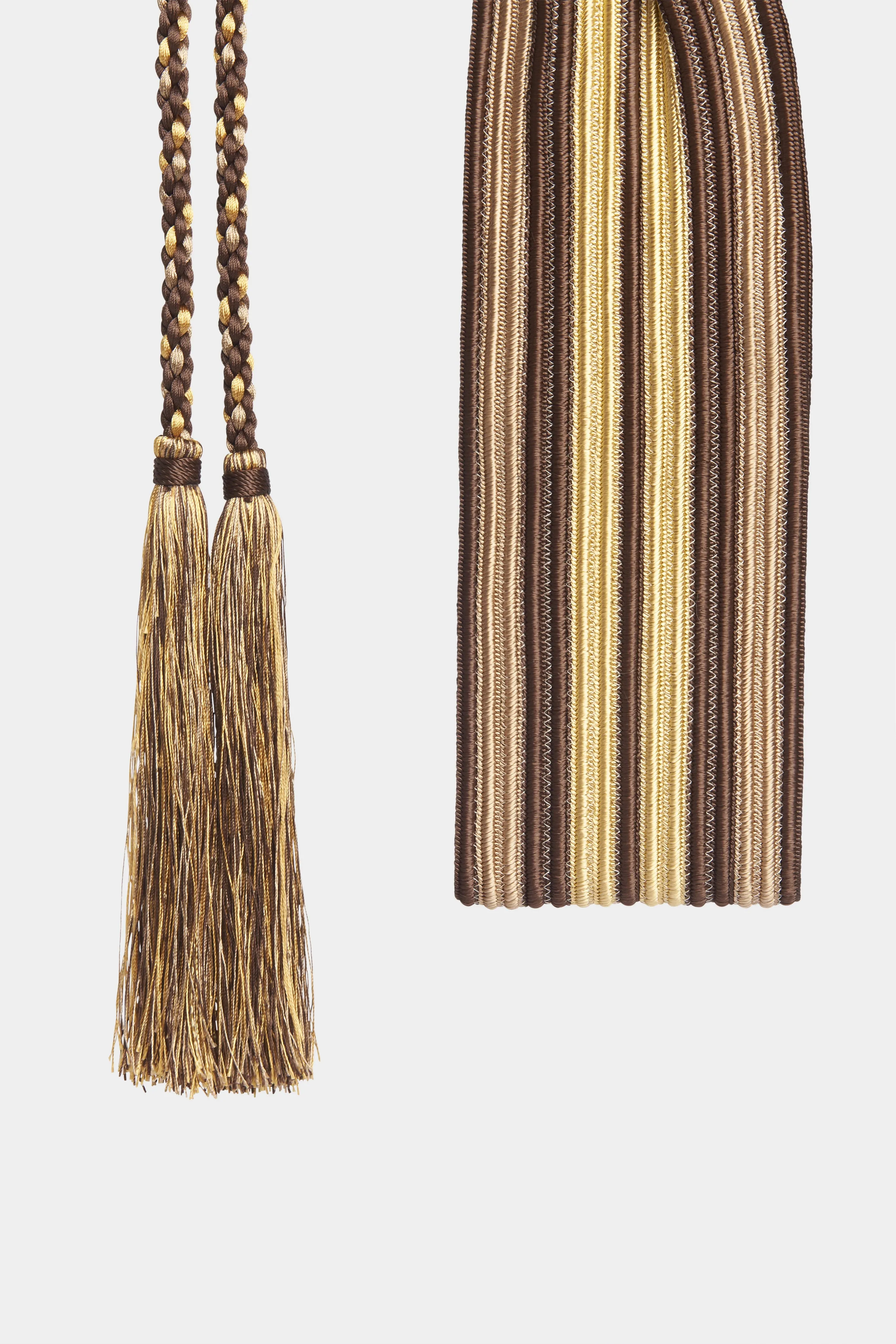 Brown & Gold Waist Sash sold by Antonio Marras product image thumbnail 2