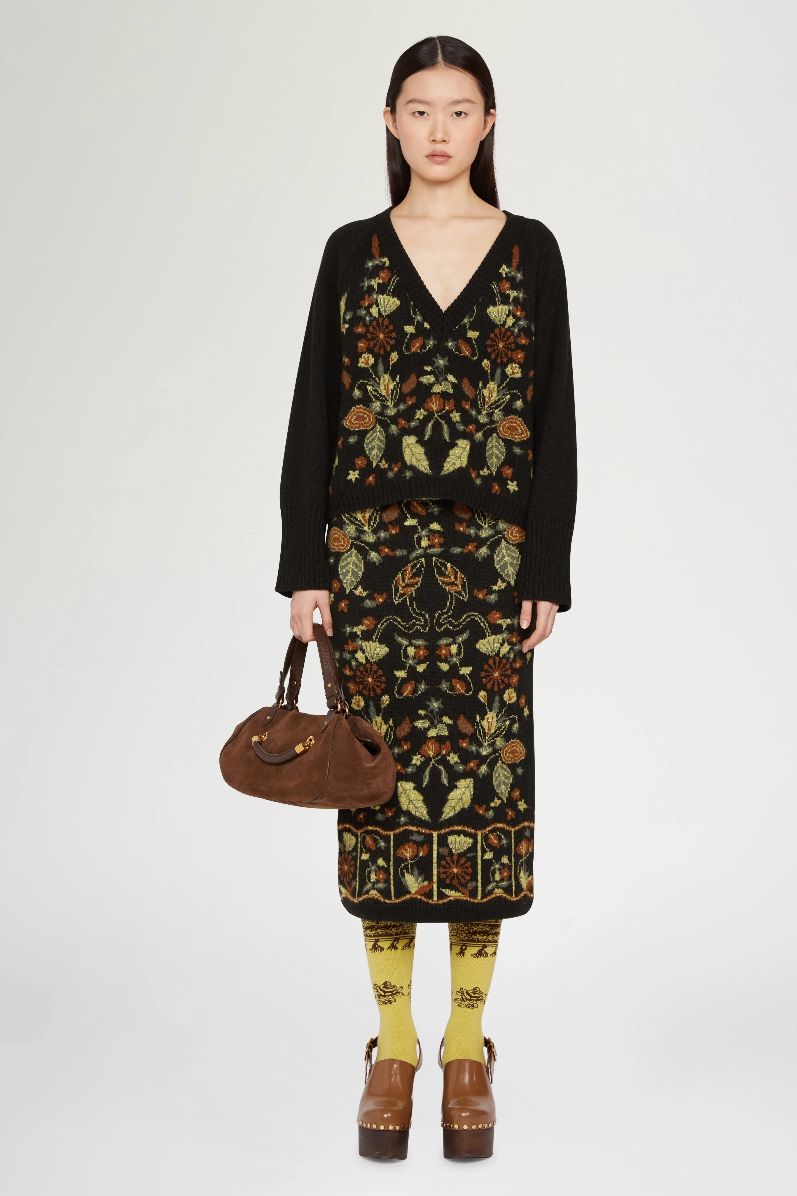 Fitted Midi Knit Skirt sold by Antonio Marras product image thumbnail 2