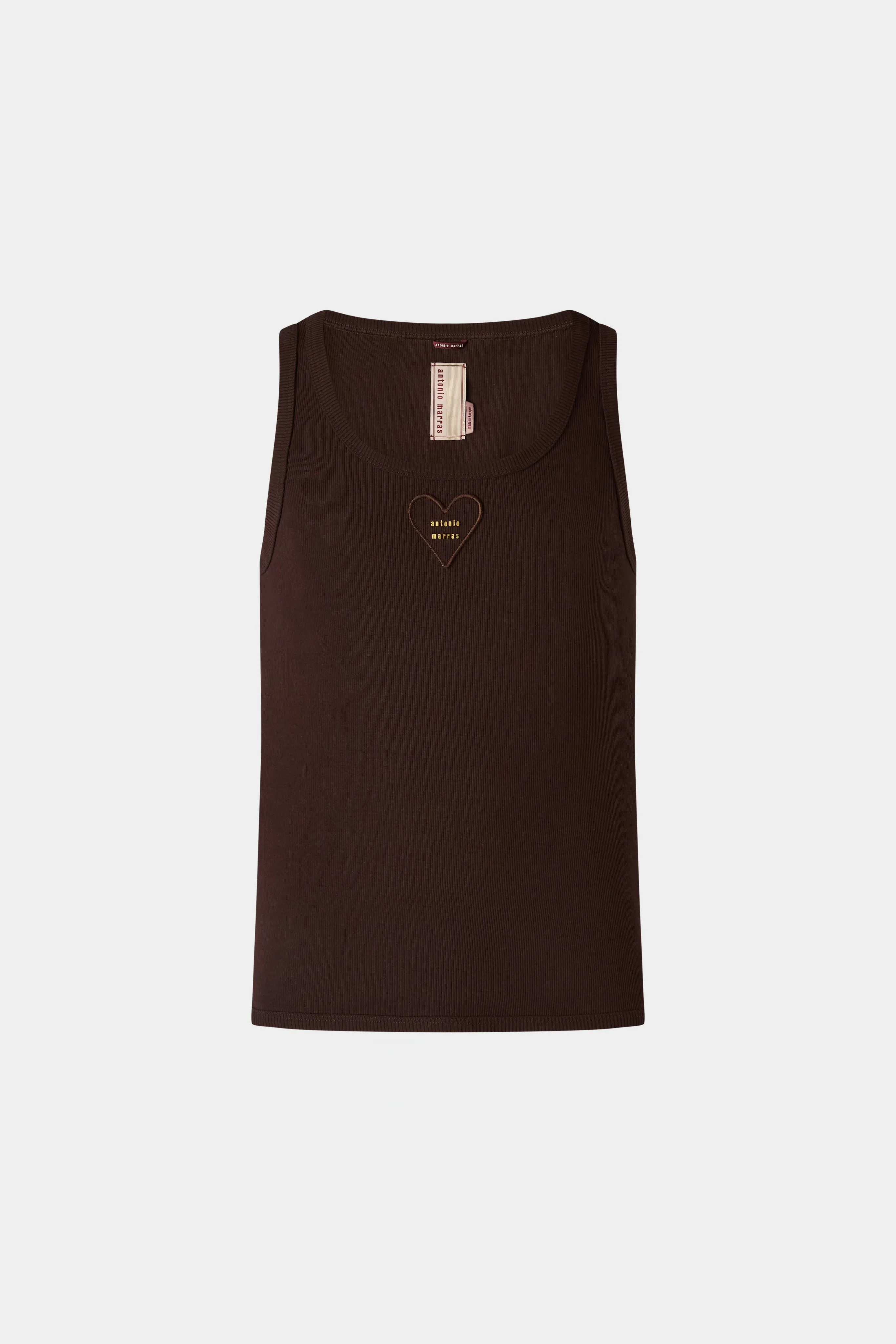 Brown Tank Top sold by Antonio Marras