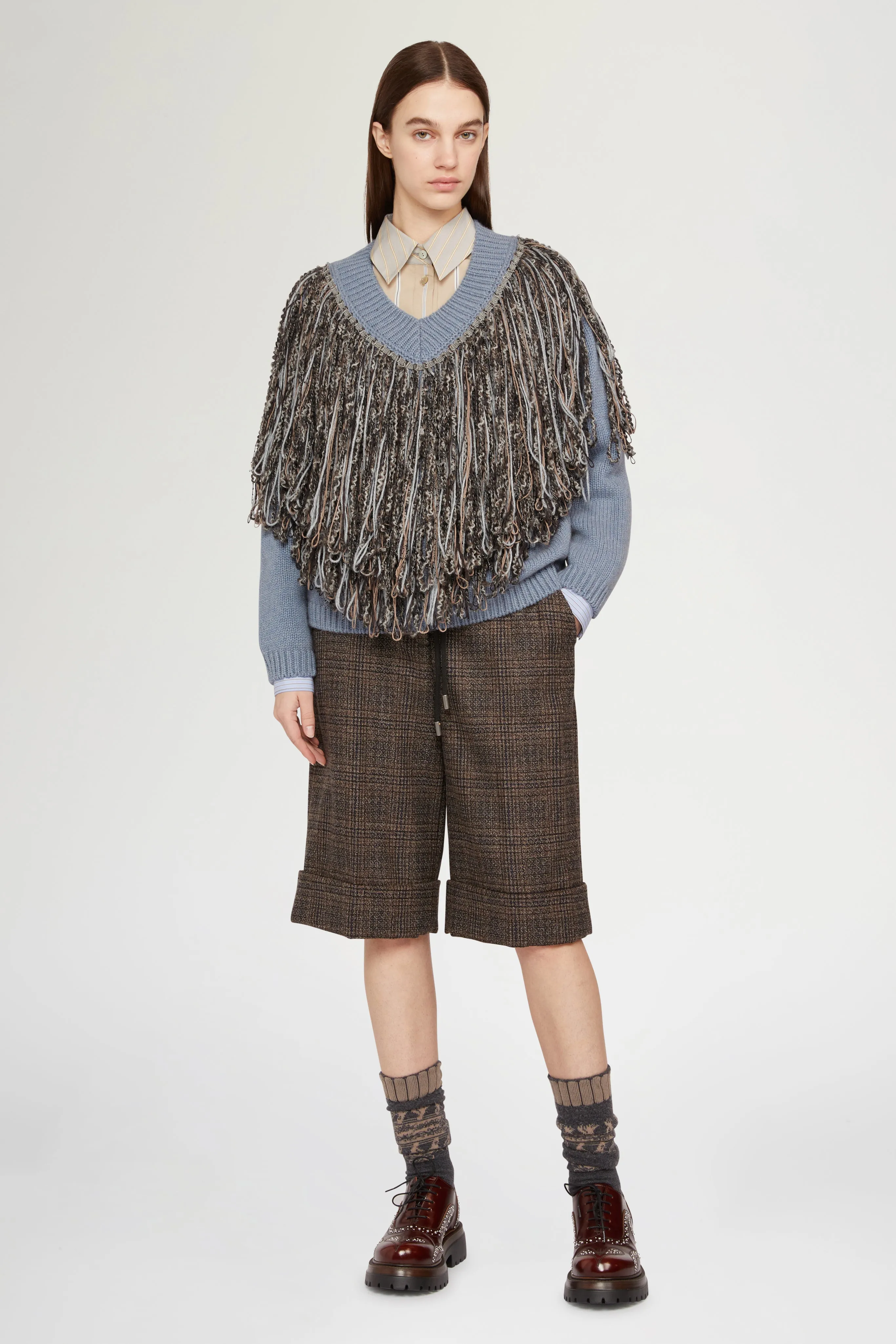 Cashmere Sweater with V-neck sold by Antonio Marras product image thumbnail 2