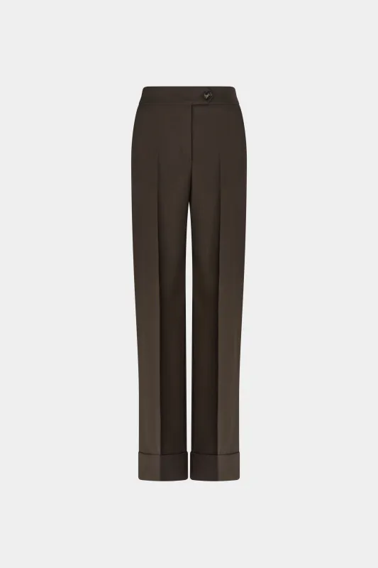 Brown Palazzo Pants sold by Antonio Marras