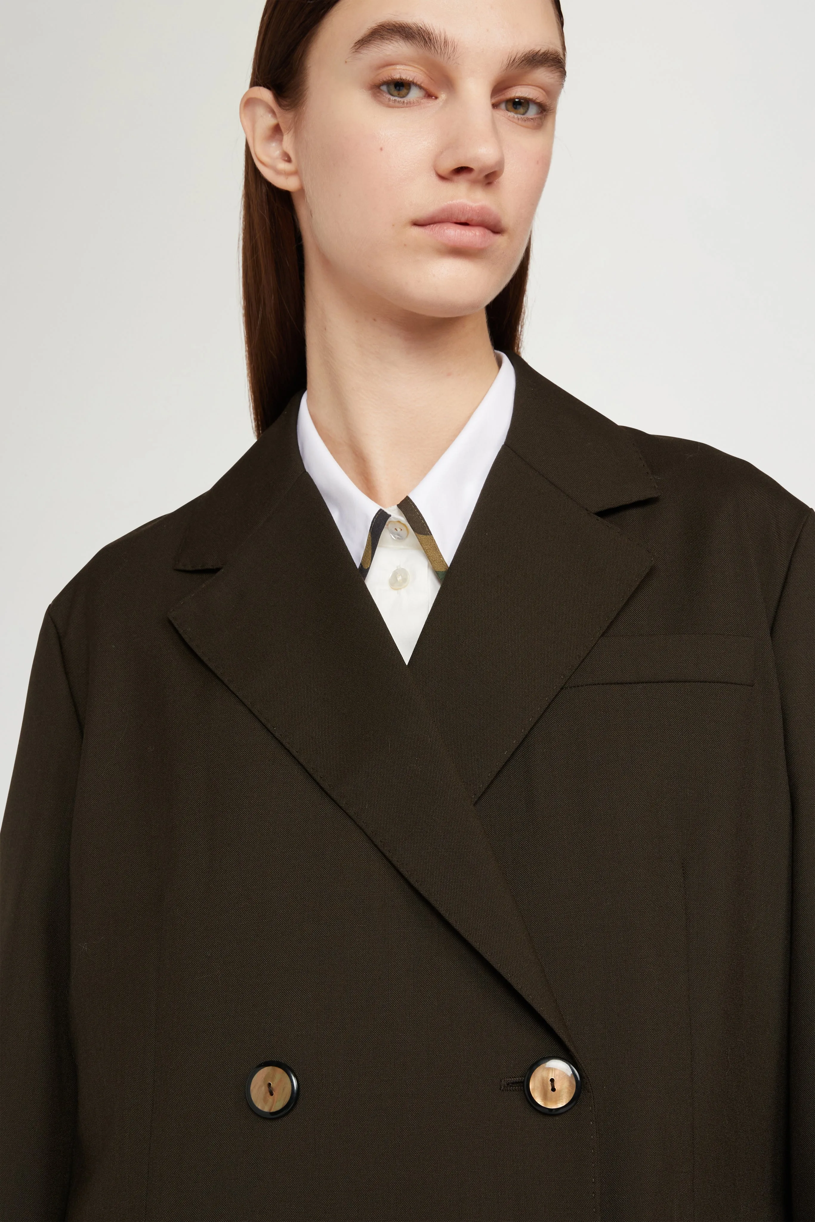 Brown Double-Breasted Blazer sold by Antonio Marras product image thumbnail 4