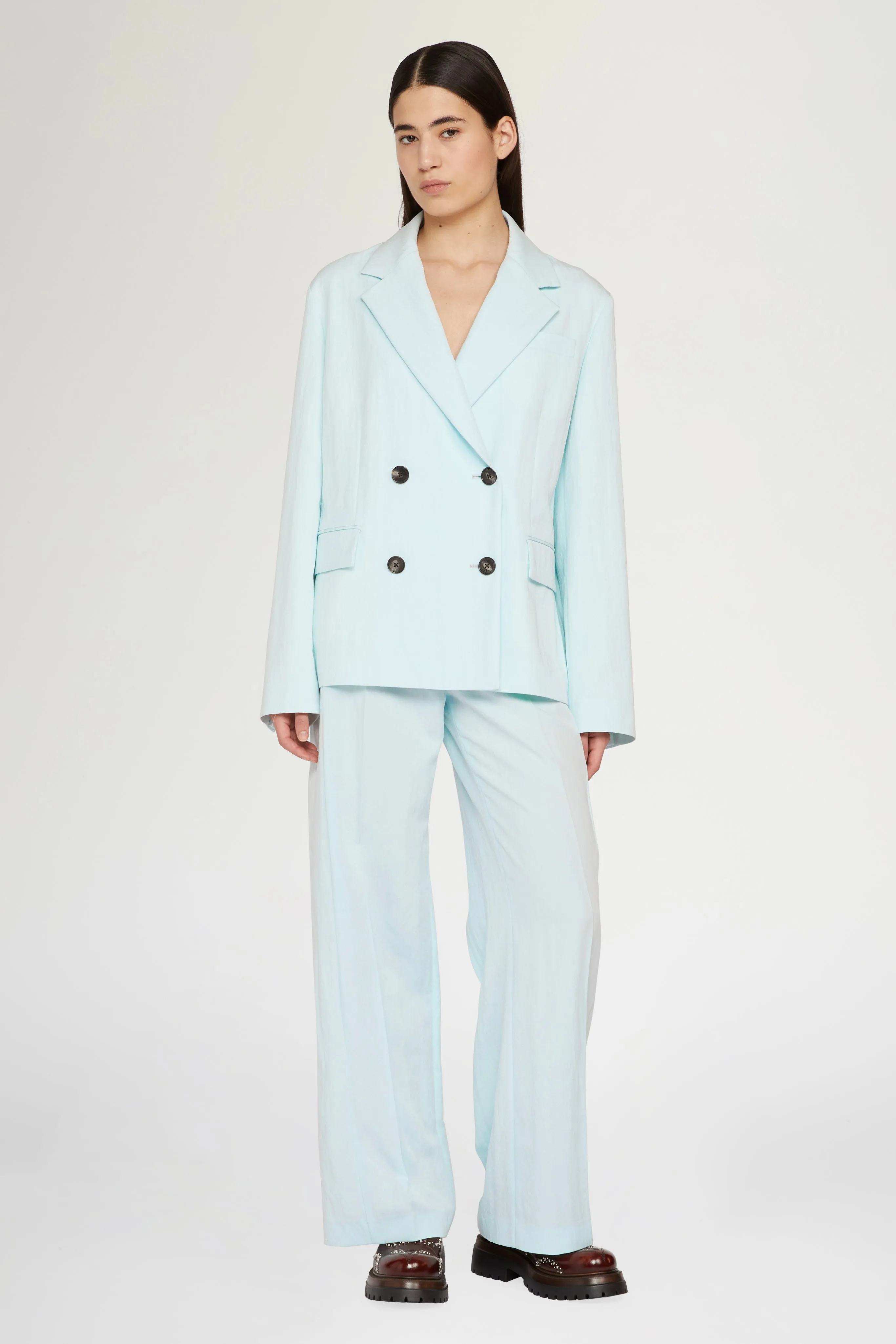 Light-Blue Straight-Leg Pants sold by Antonio Marras product image thumbnail 2