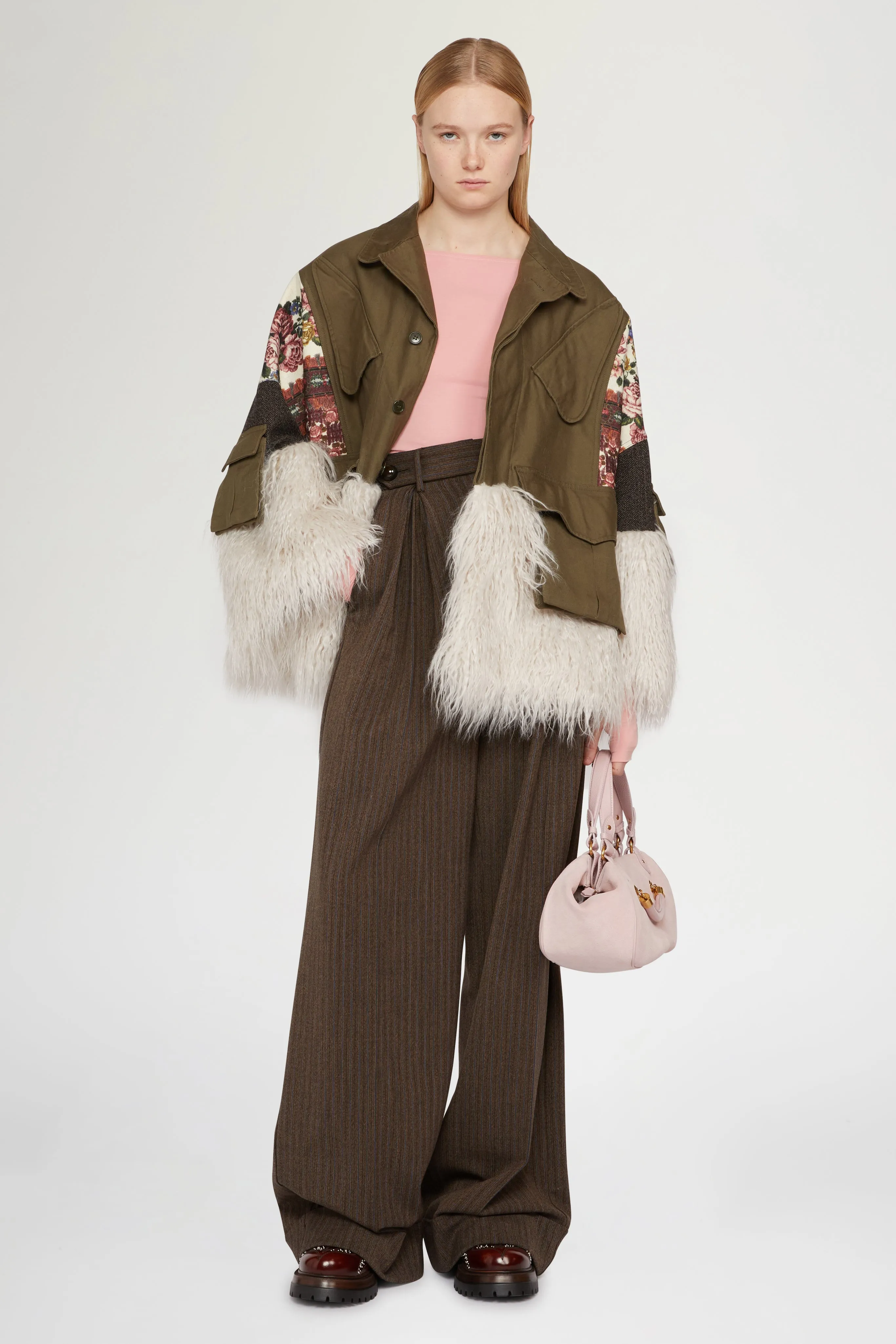 Pink Boat Neck Jersey Top sold by Antonio Marras product image thumbnail 2