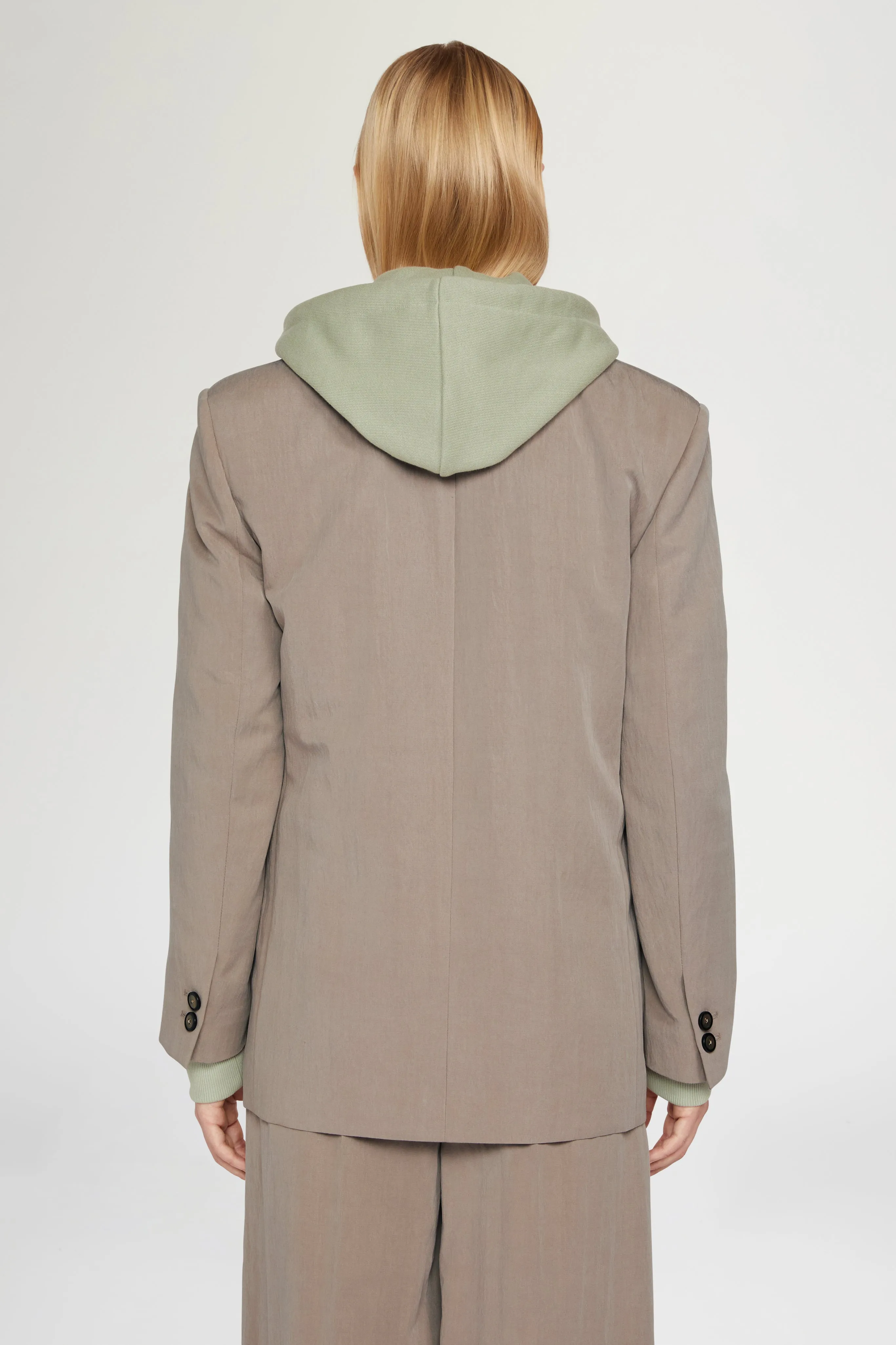 Taupe Single-Breasted Blazer sold by Antonio Marras product image thumbnail 3