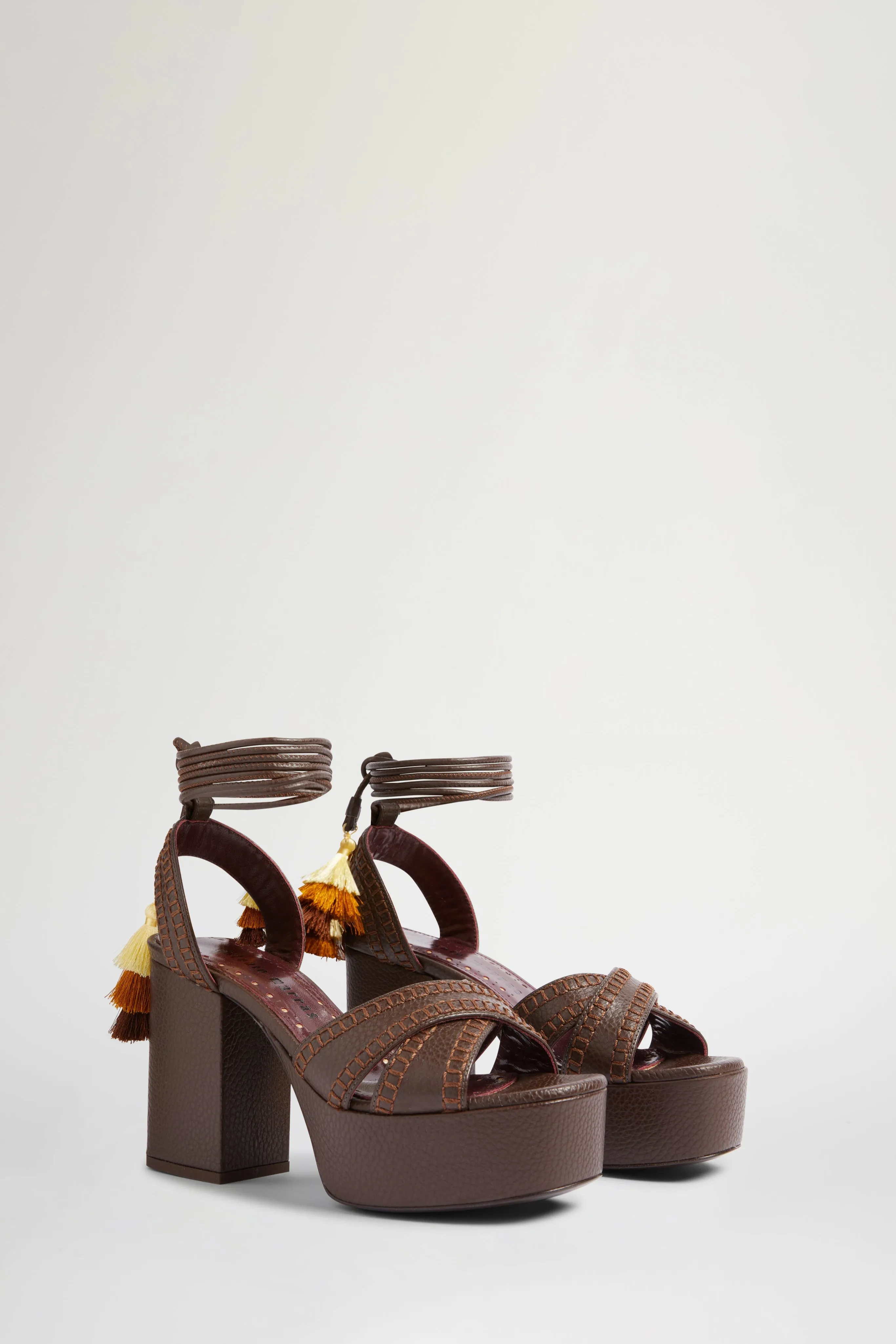 Brown Dana Sandals sold by Antonio Marras product image thumbnail 2