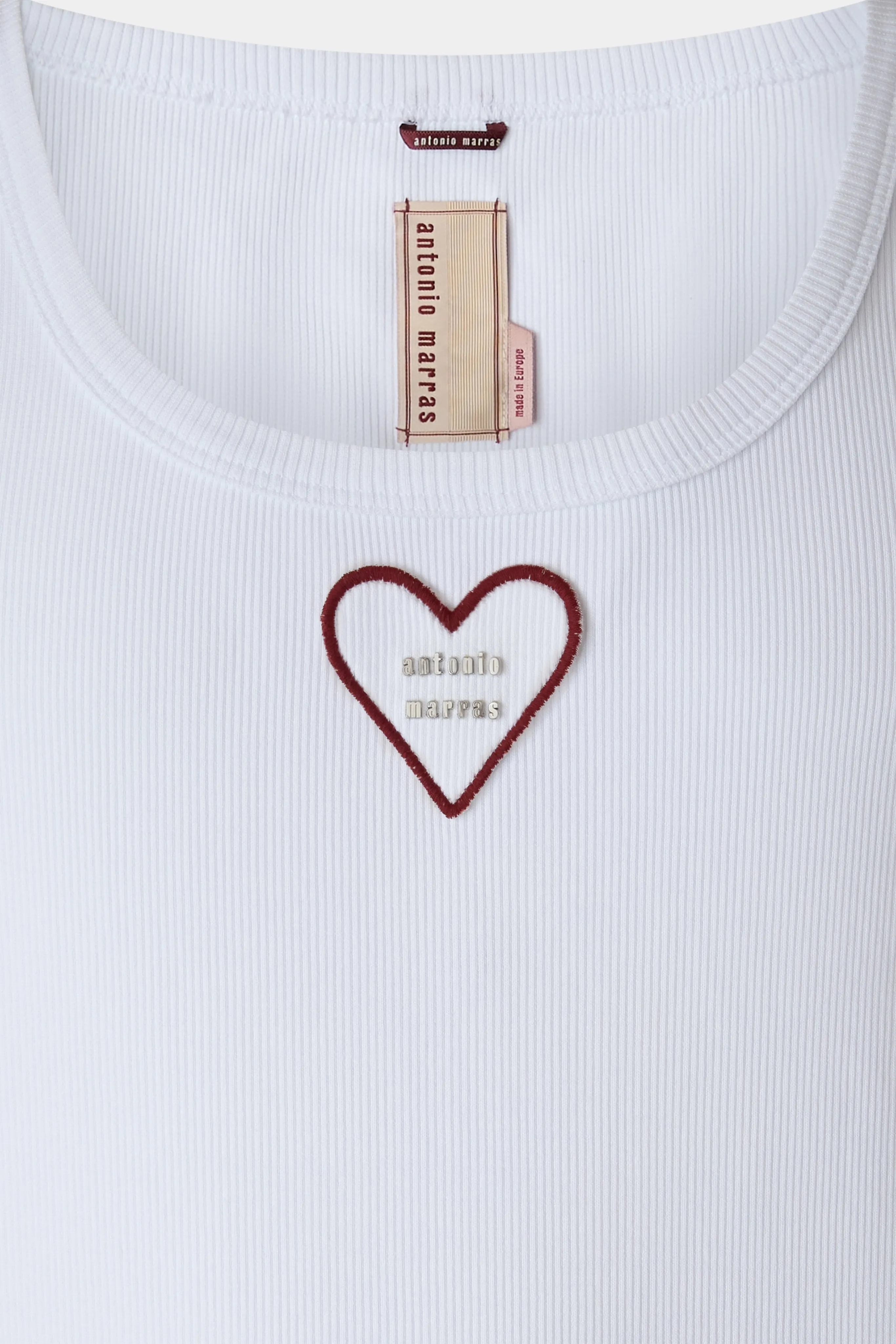 White Tank Top sold by Antonio Marras product image thumbnail 4