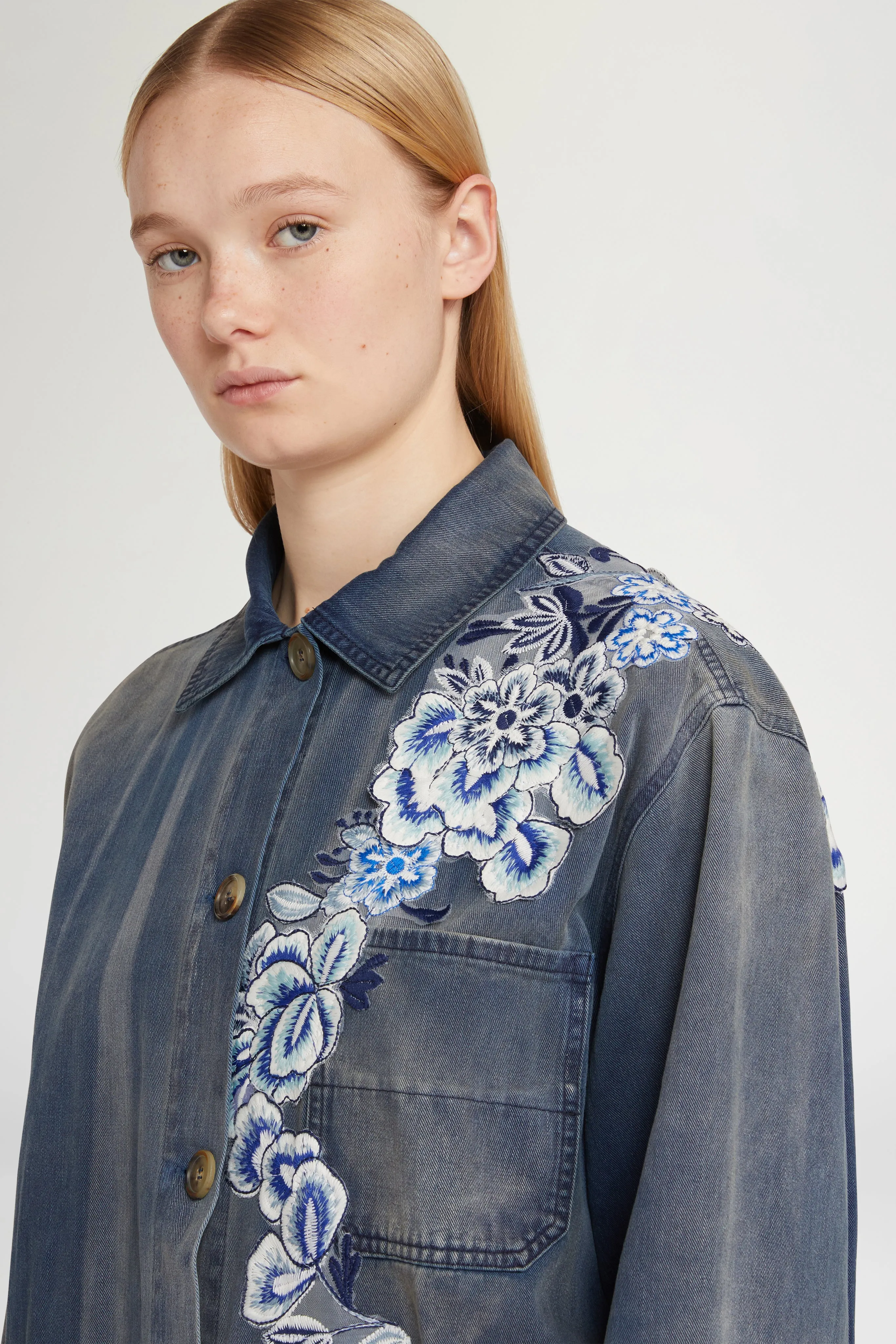 Blue Denim Jacket sold by Antonio Marras product image thumbnail 4