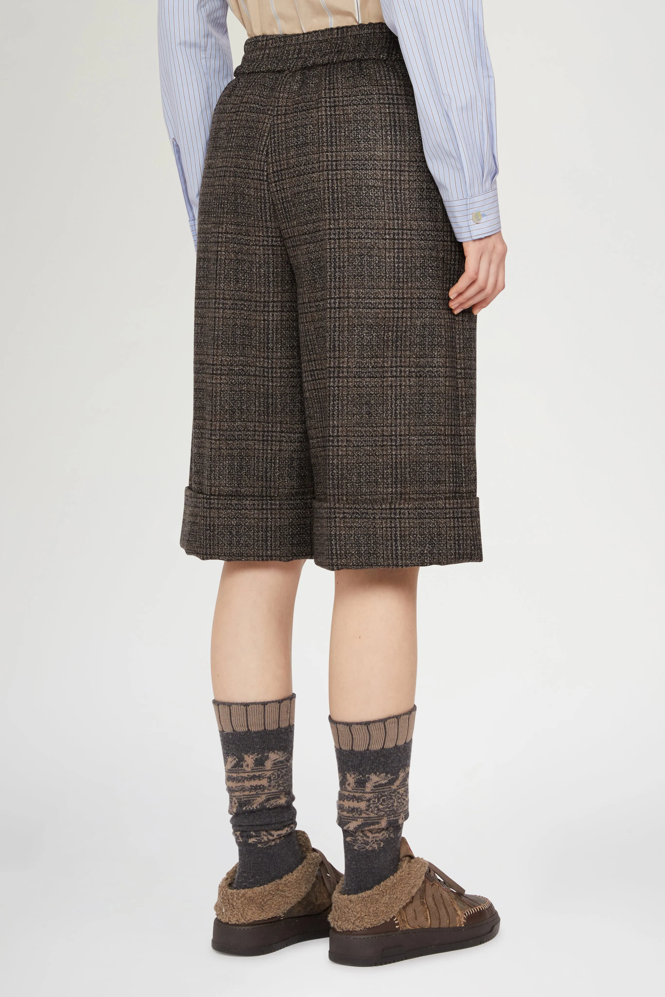 Cuffed Shorts Balcanic Wool sold by Antonio Marras product image thumbnail 3