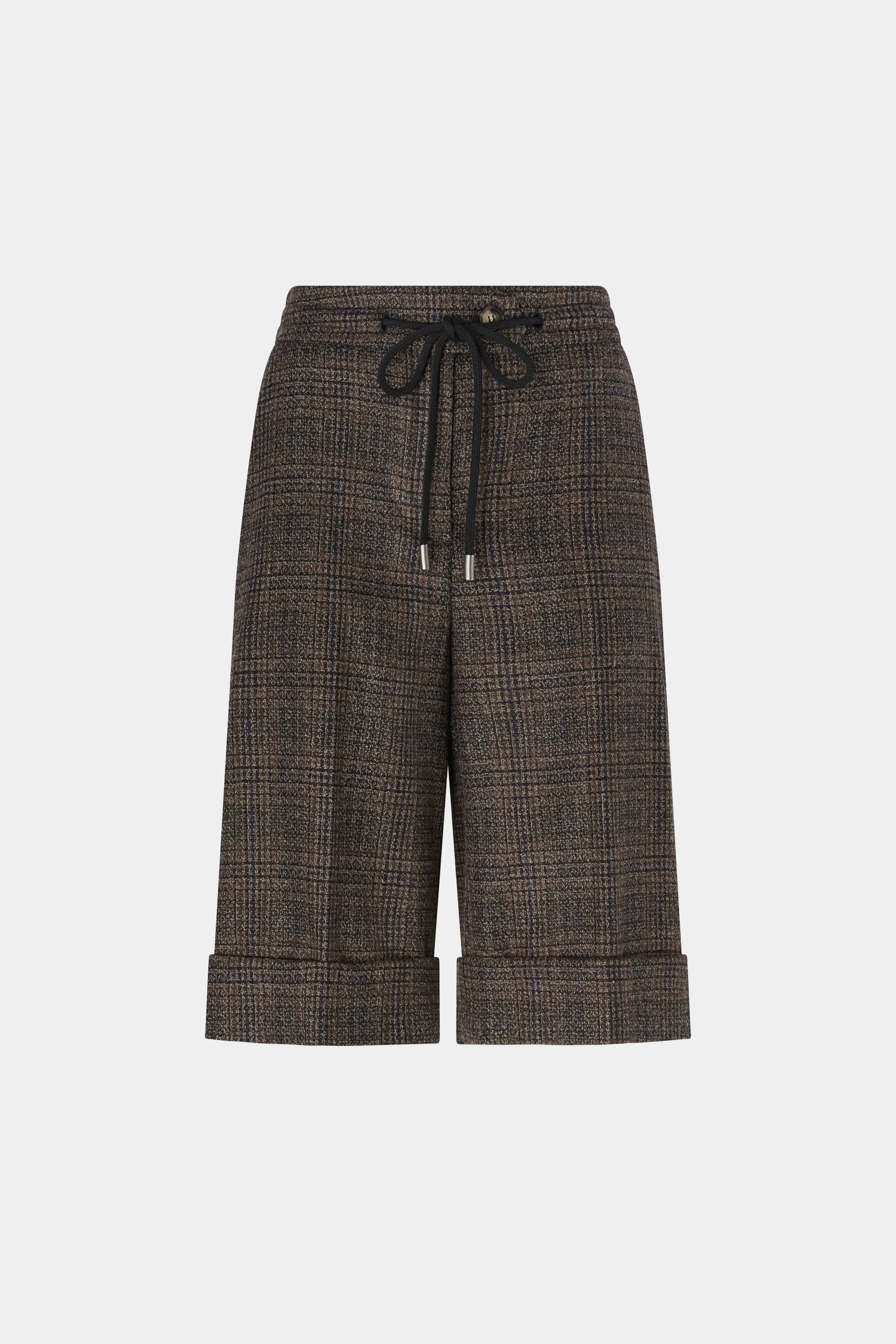Cuffed Shorts Balcanic Wool sold by Antonio Marras