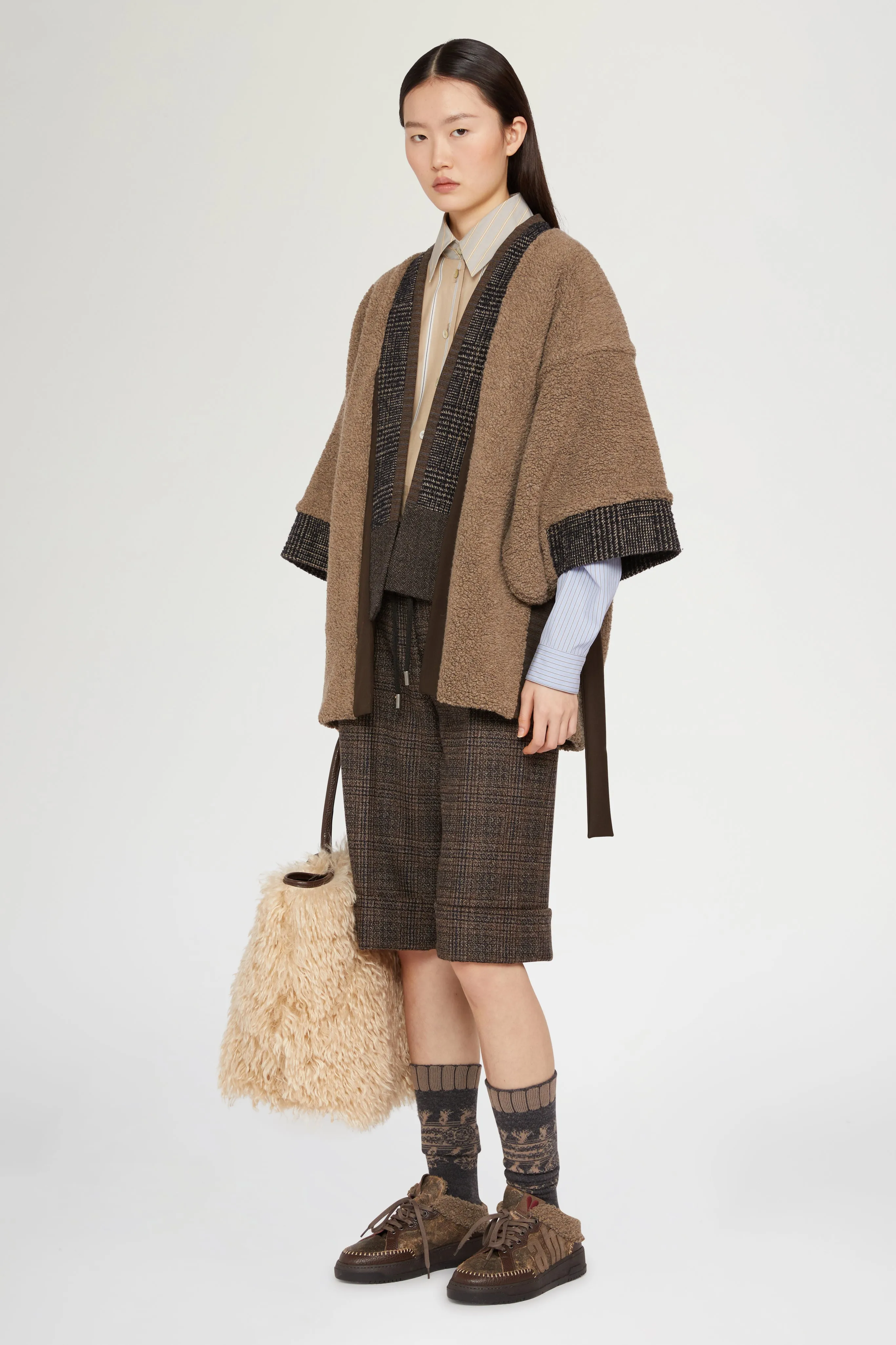 Cuffed Shorts Balcanic Wool sold by Antonio Marras product image thumbnail 2