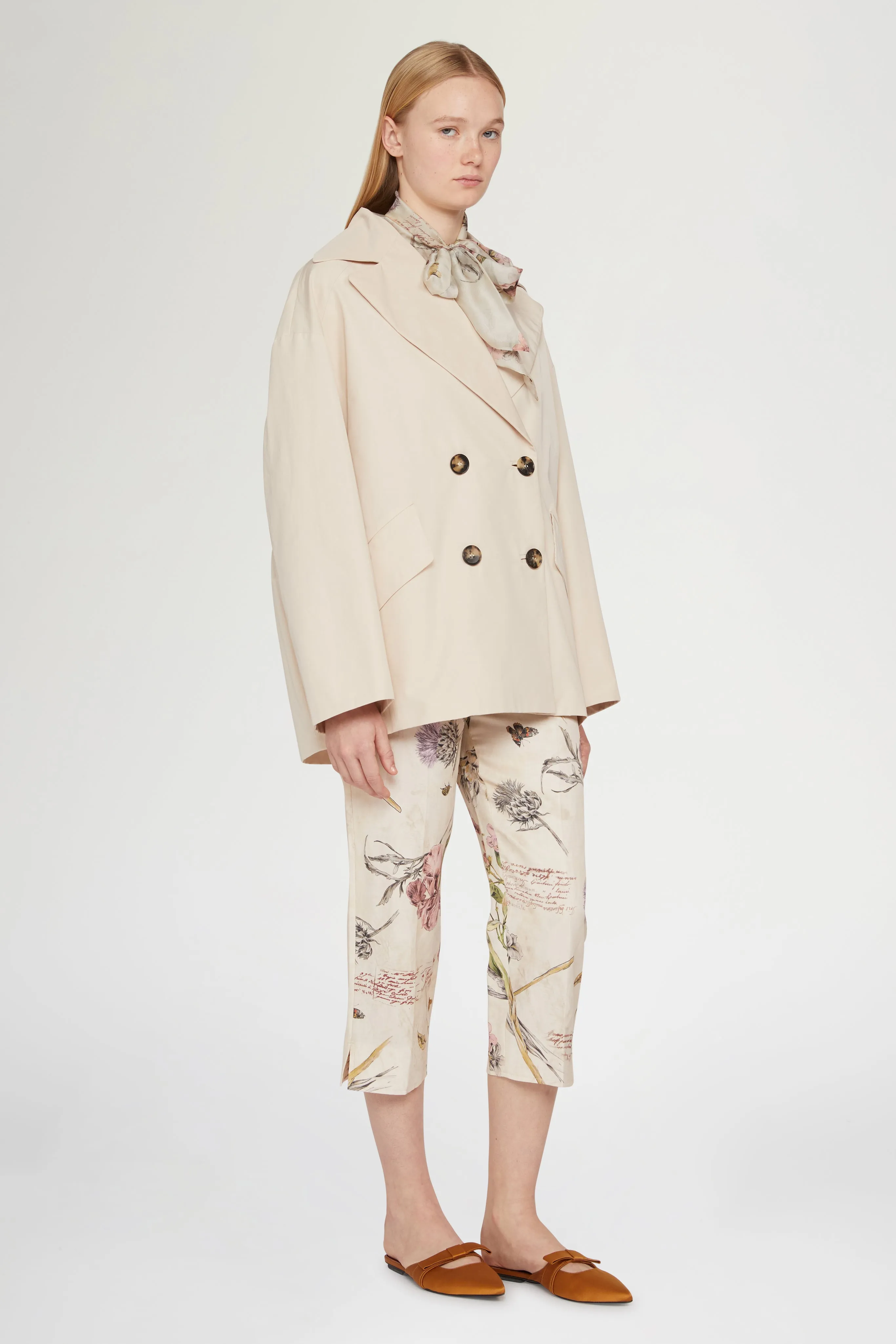 Short Trench Coat Beige sold by Antonio Marras product image thumbnail 2