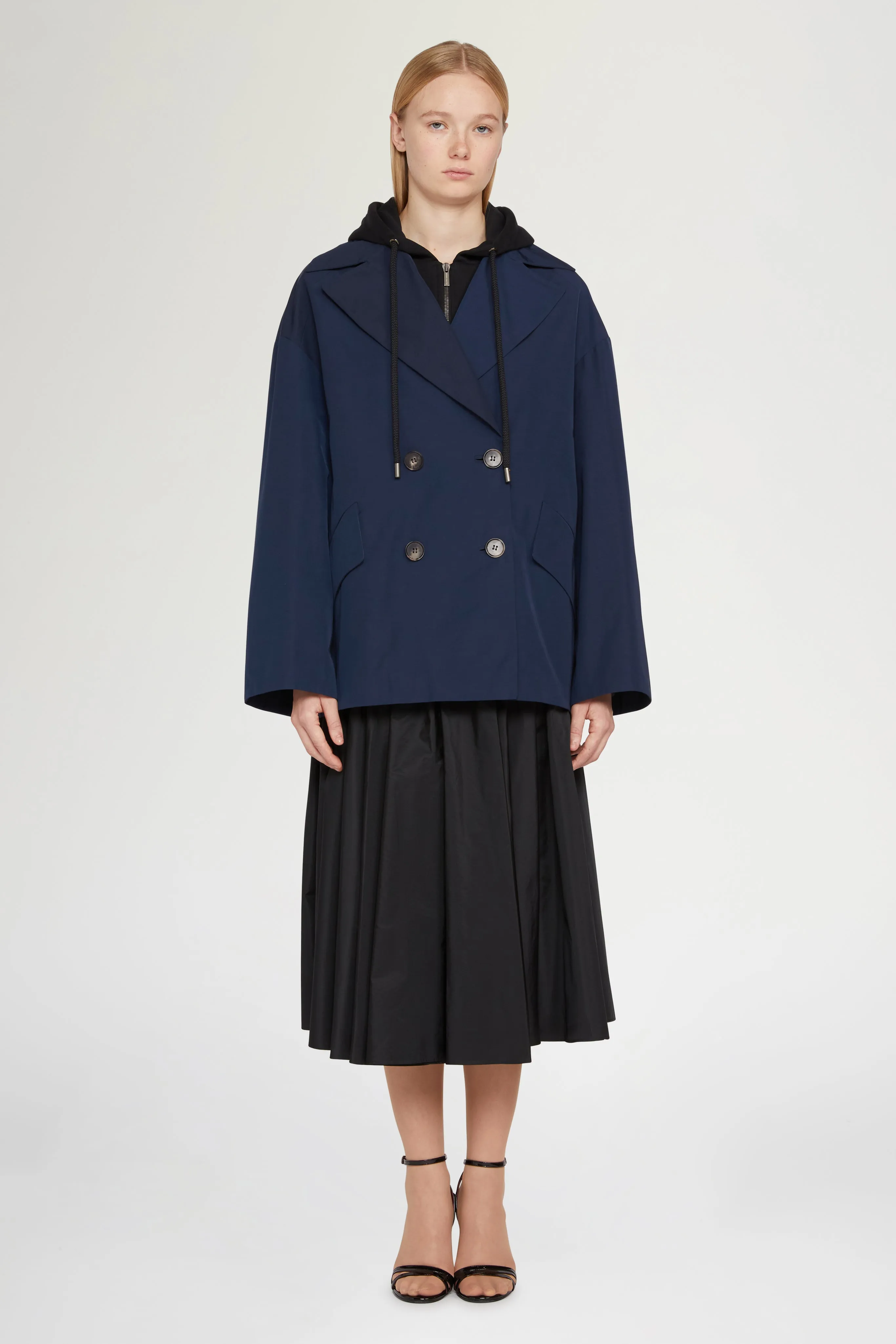 Short Trench Coat Blue sold by Antonio Marras product image thumbnail 2