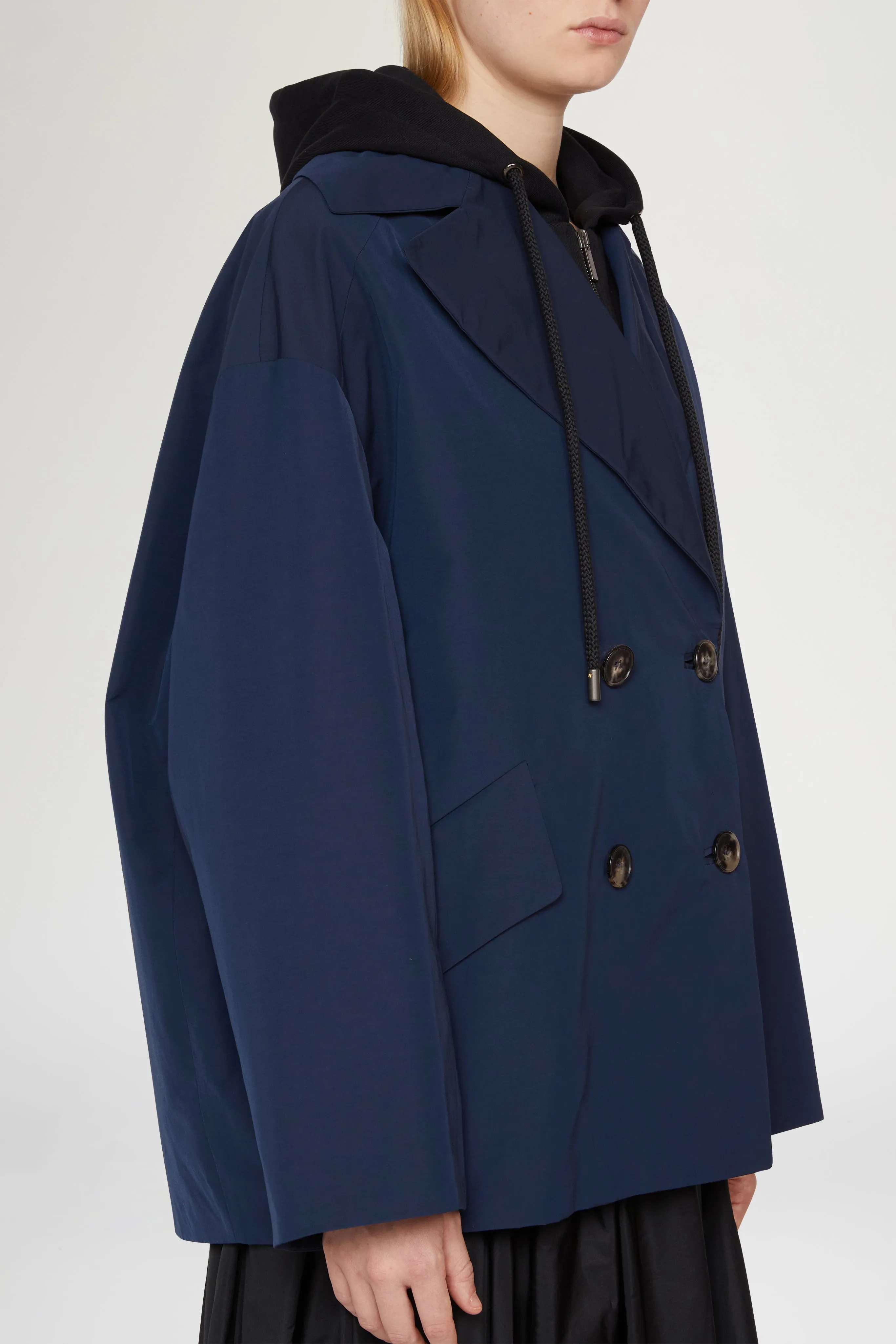 Short Trench Coat Blue sold by Antonio Marras product image thumbnail 4