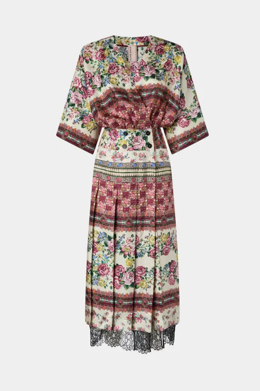 Wrap Silk Dress Folk Ballad sold by Antonio Marras