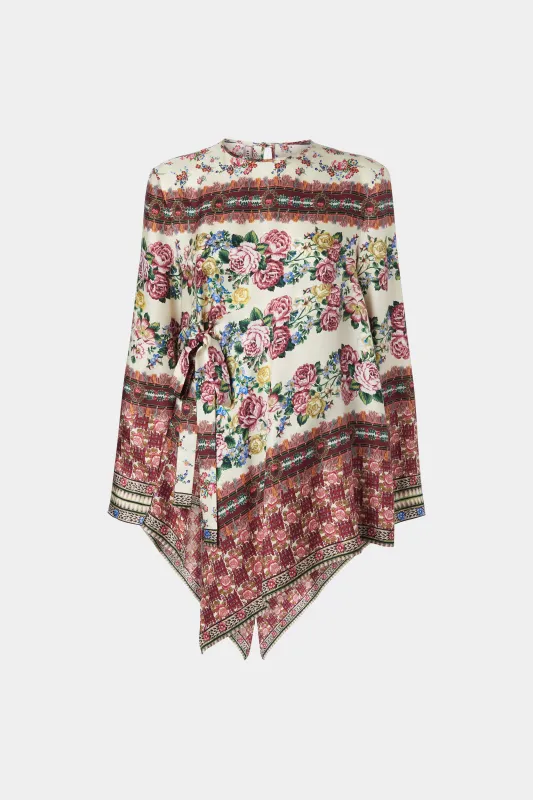 Asymmetric Silk Blouse Folk Ballad sold by Antonio Marras