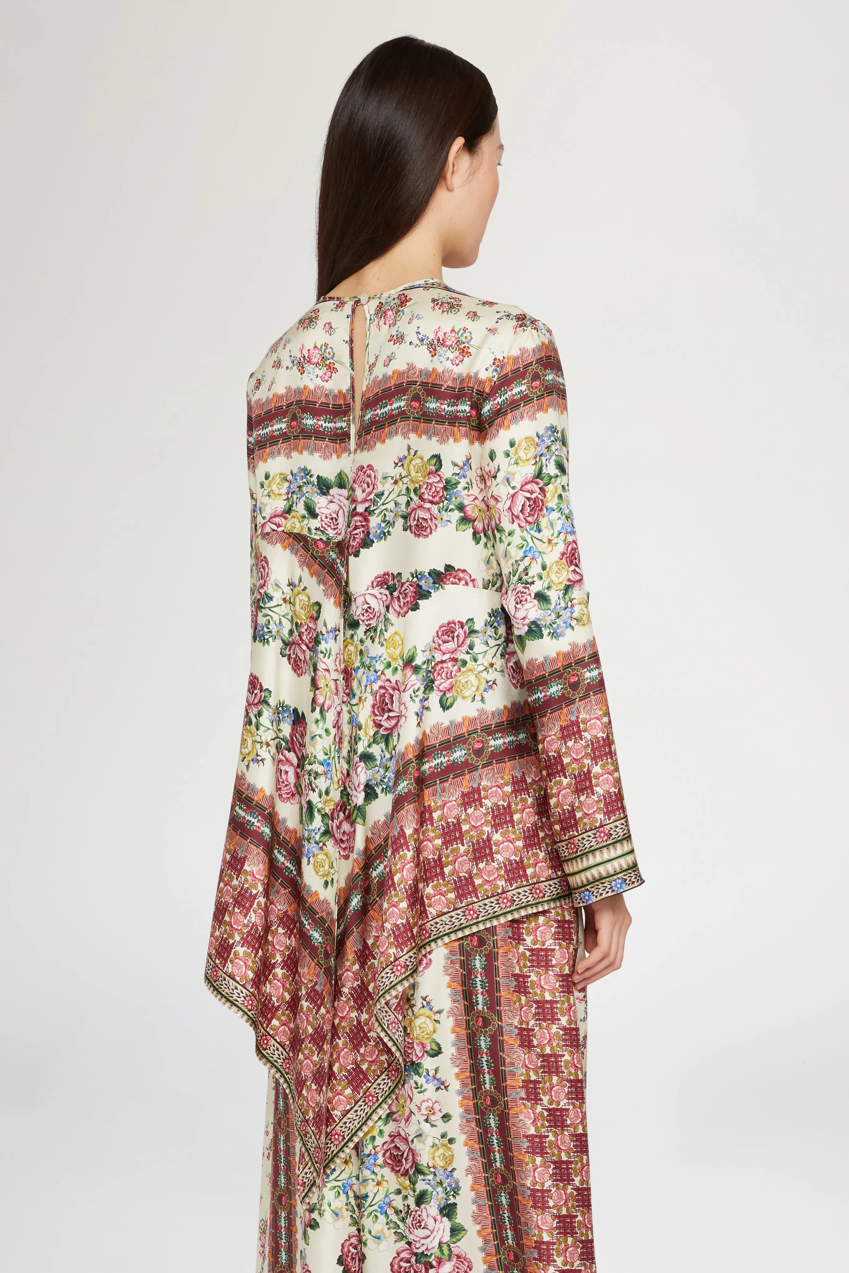 Asymmetric Silk Blouse Folk Ballad sold by Antonio Marras product image thumbnail 3