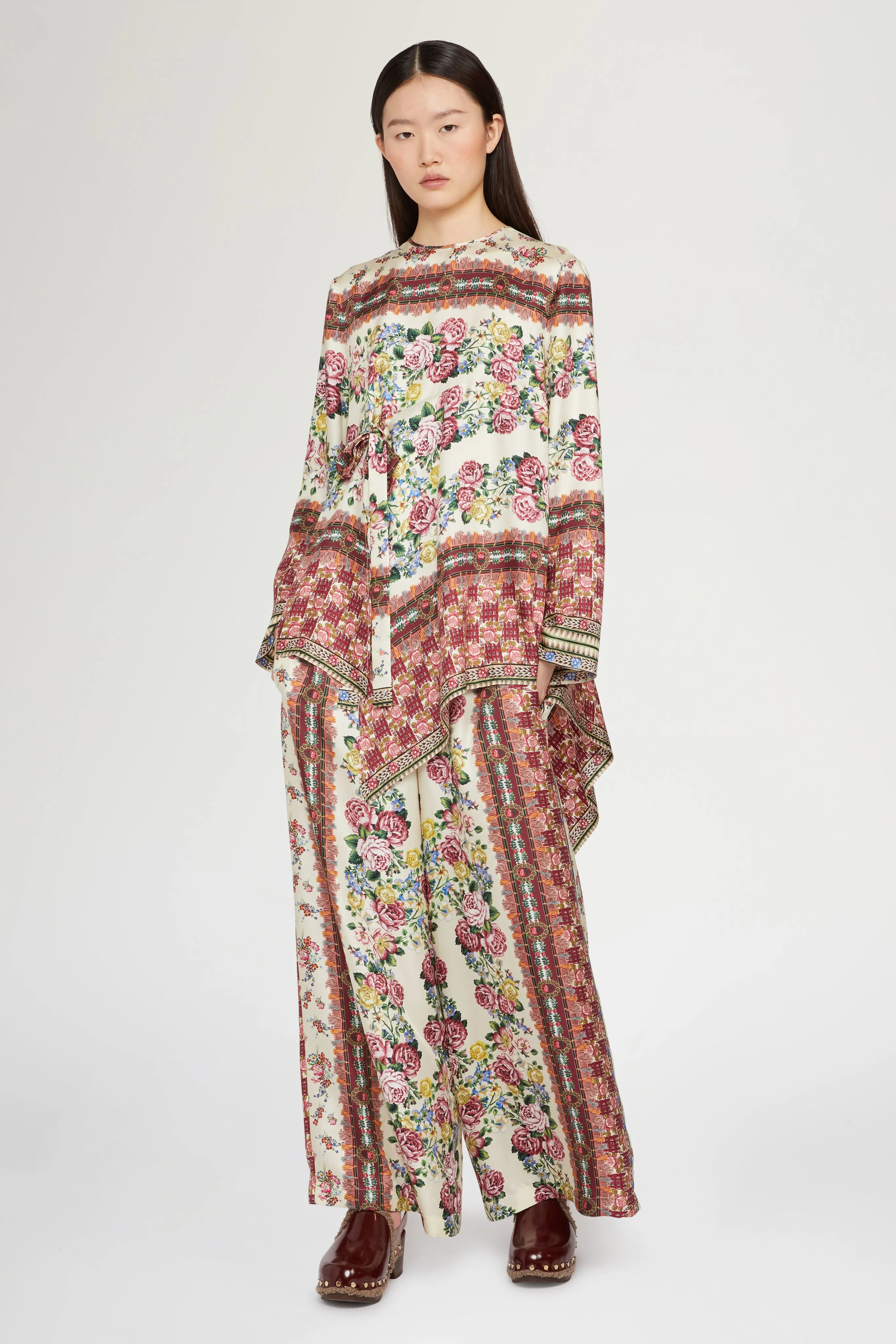 Asymmetric Silk Blouse Folk Ballad sold by Antonio Marras product image thumbnail 2