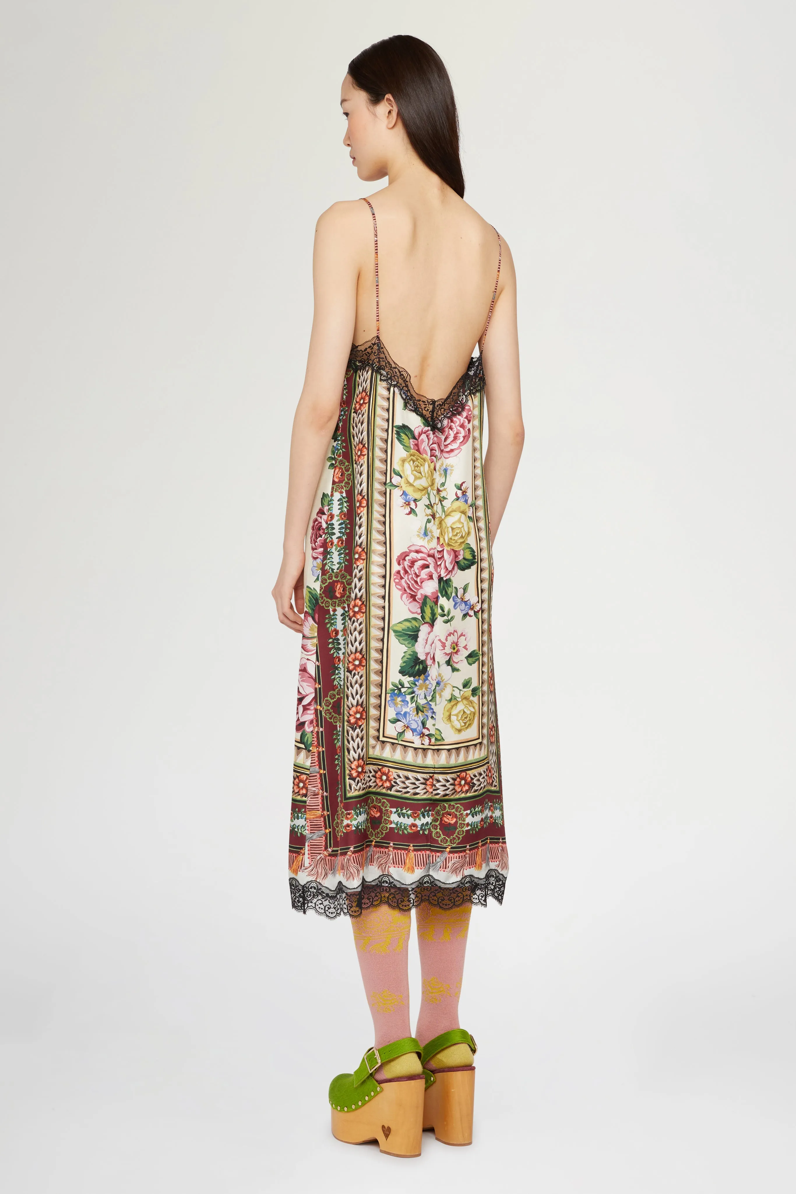 Midi Silk Dress Folk Ballad sold by Antonio Marras product image thumbnail 3