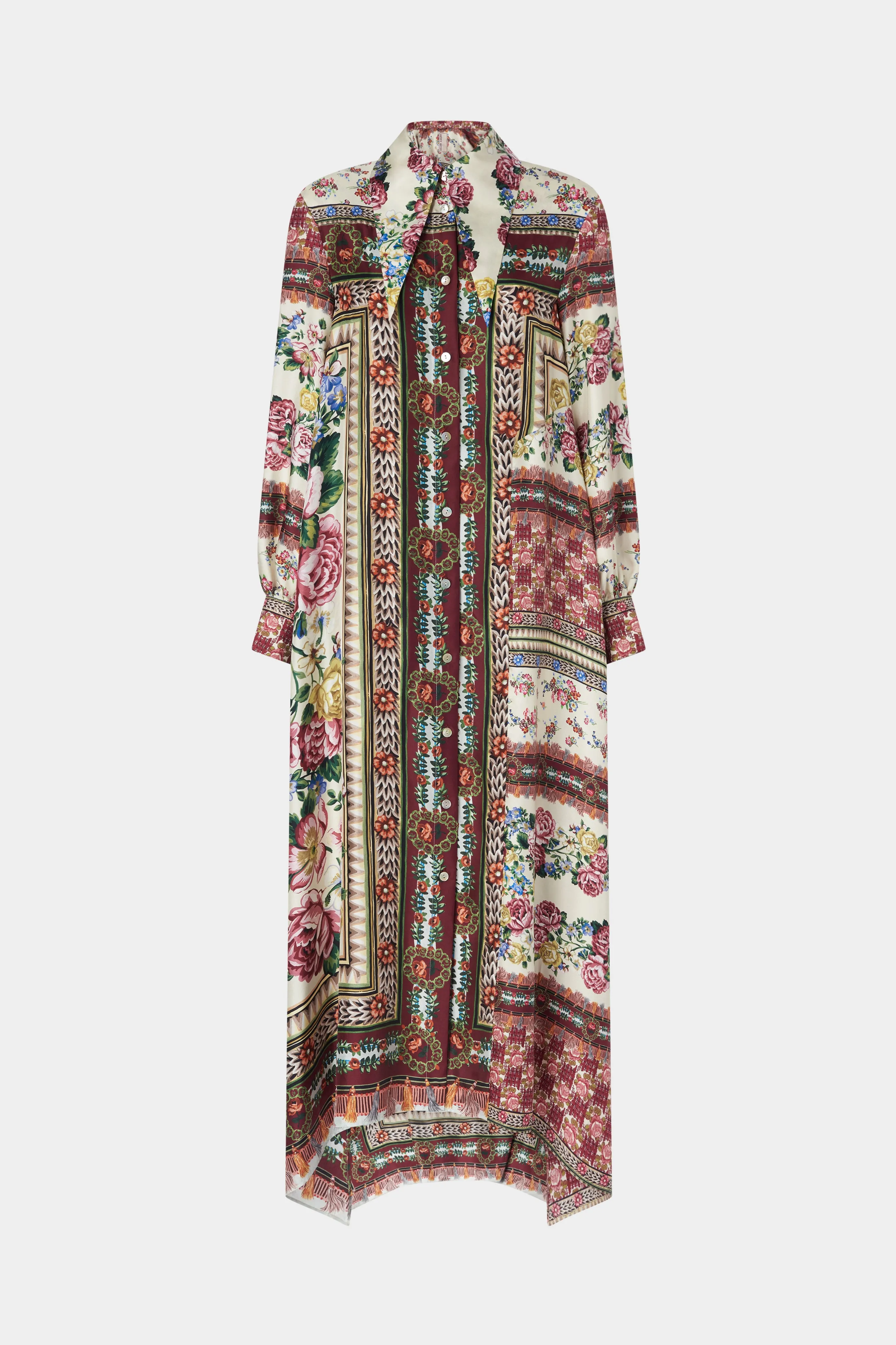 Long Silk Dress Folk Ballad sold by Antonio Marras