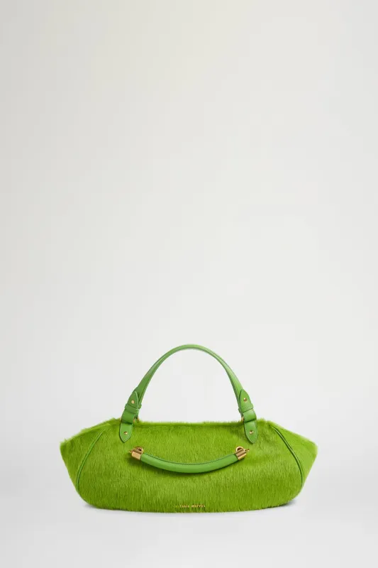 Green Antine Pony-Effect Bag sold by Antonio Marras