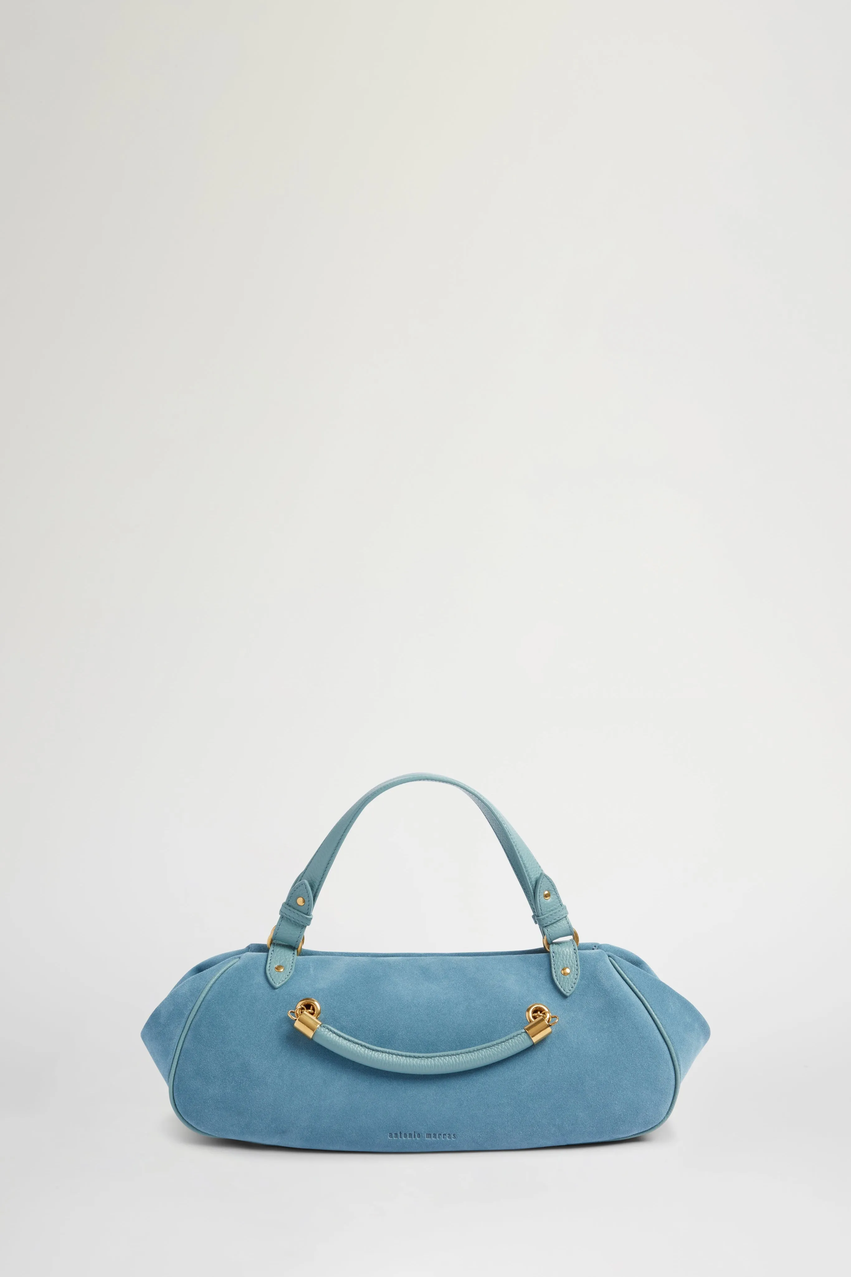 Light Blue Antine Suede Bag sold by Antonio Marras
