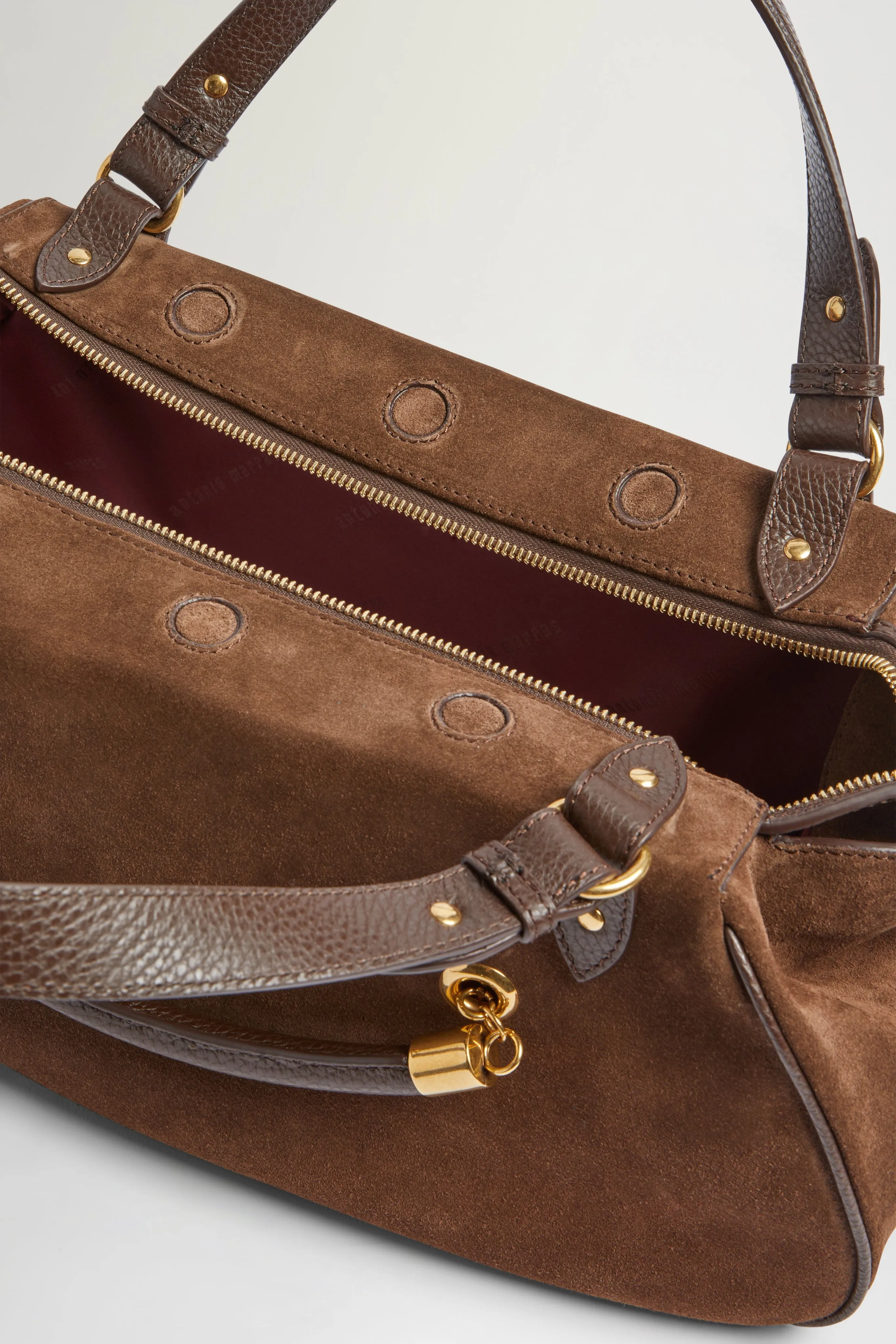 Brown Antine Suede Bag sold by Antonio Marras product image thumbnail 4