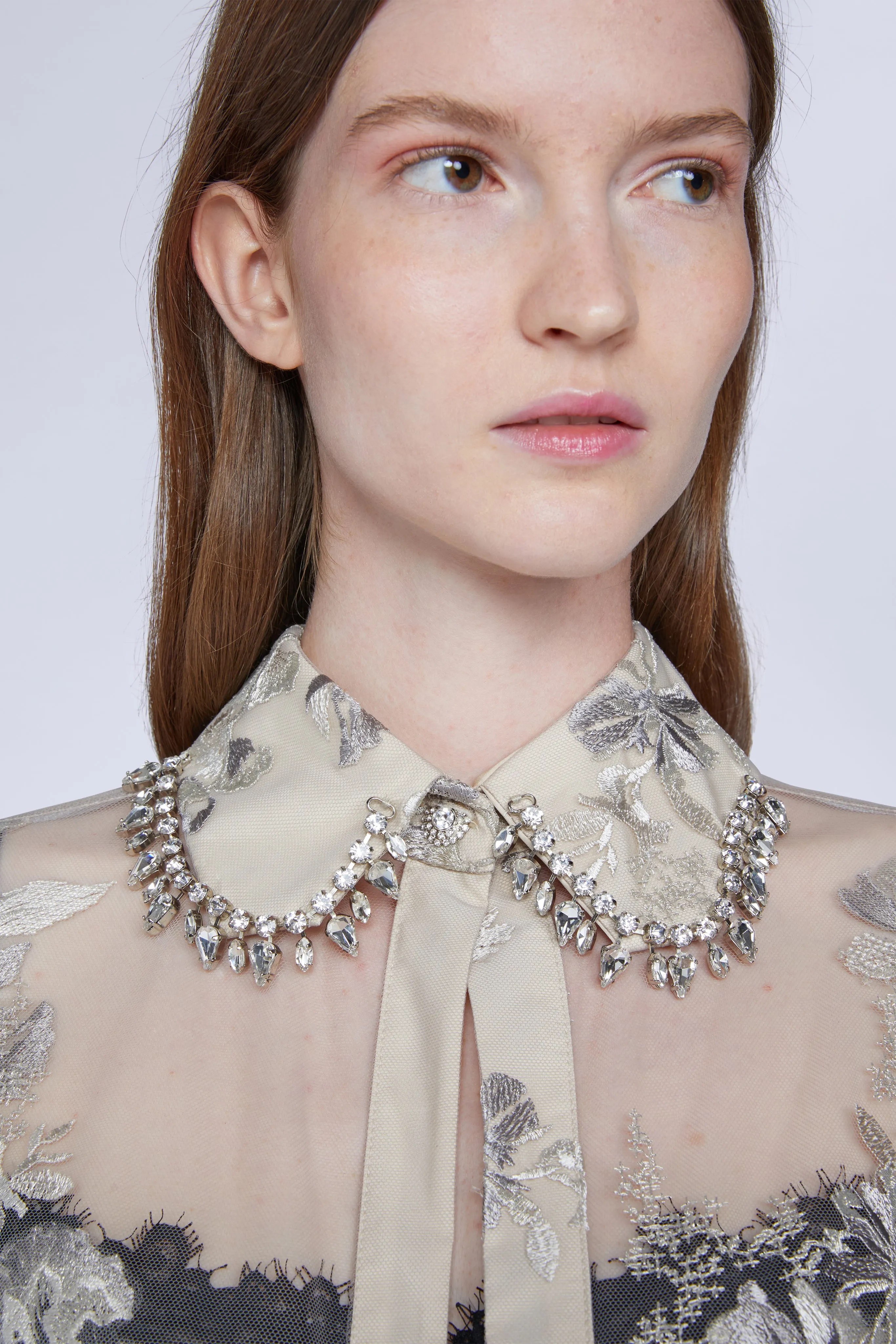 Long-sleeved Lace Midi Dress sold by Antonio Marras product image thumbnail 5