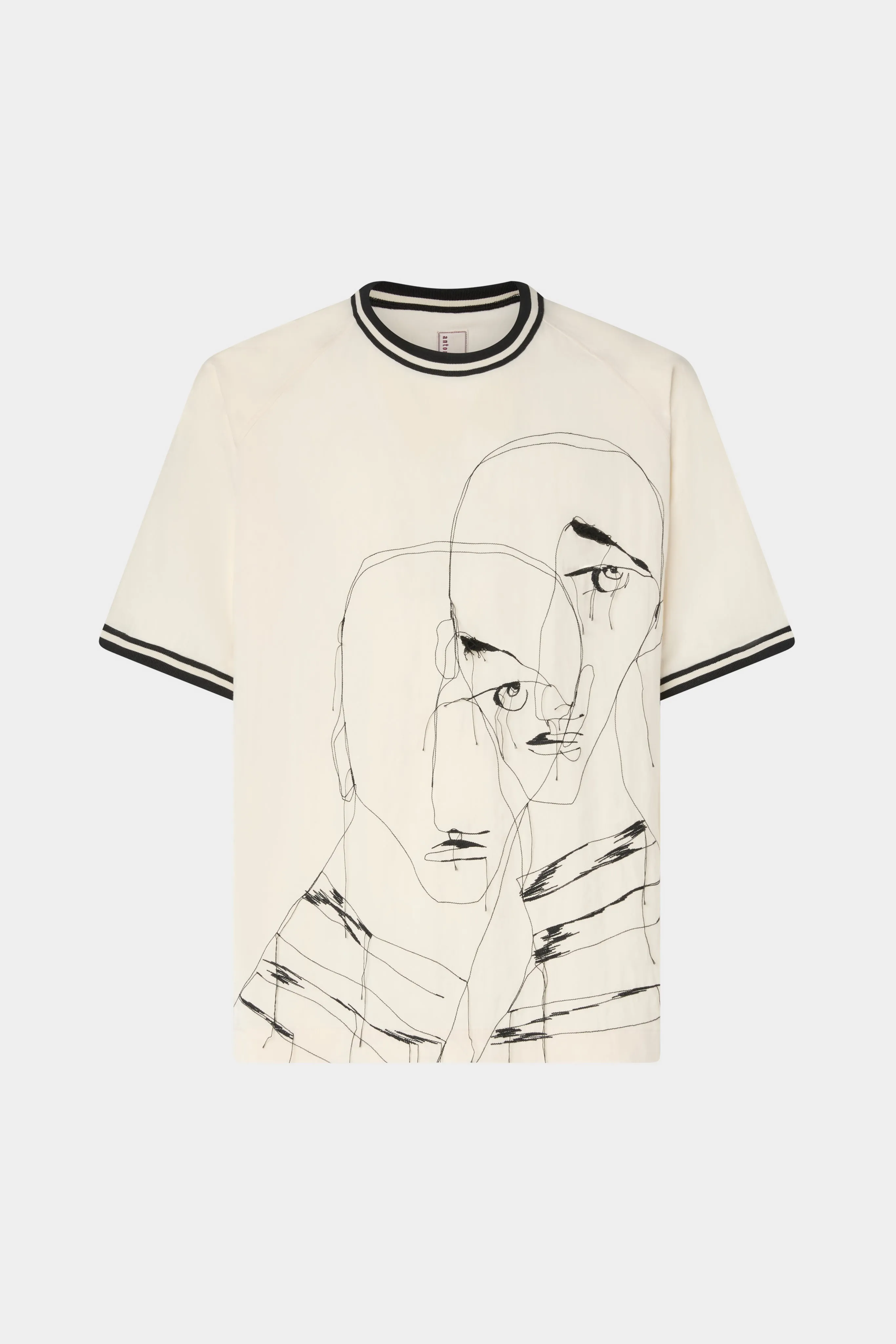 Cream Cotton T-shirt sold by Antonio Marras